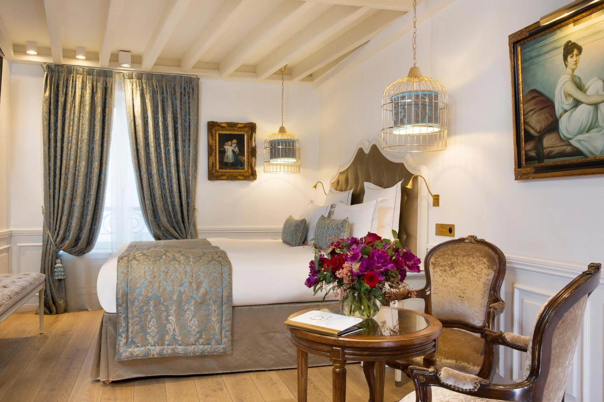 Ambiance de travail pour séminaire d'entreprise à Académie Hôtel Saint Germain - Paris