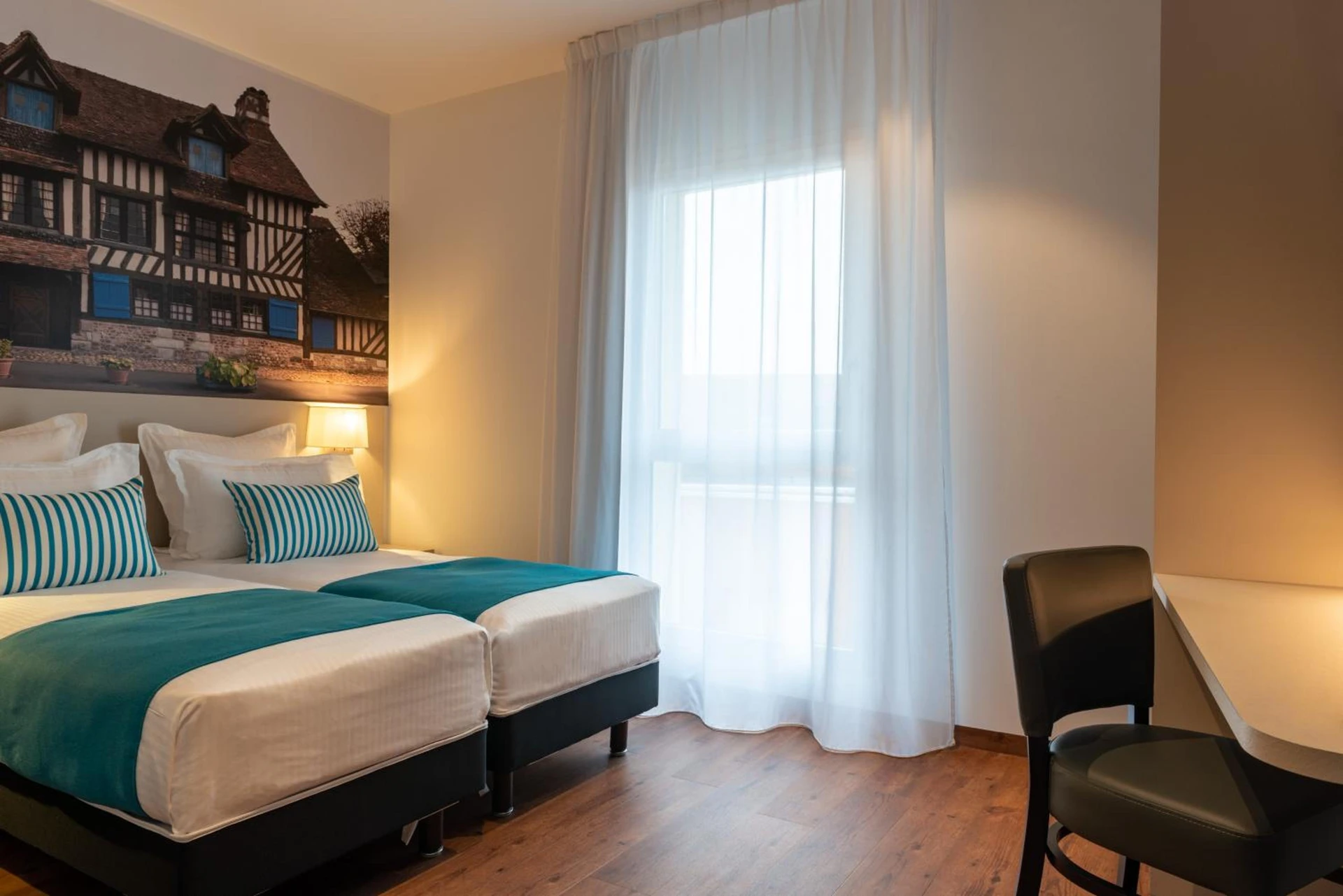 Chambre disponible pour un séminaire d'entreprise à The Originals City, Hôtel Acadine, Pont-Audemer - Pont-Audemer