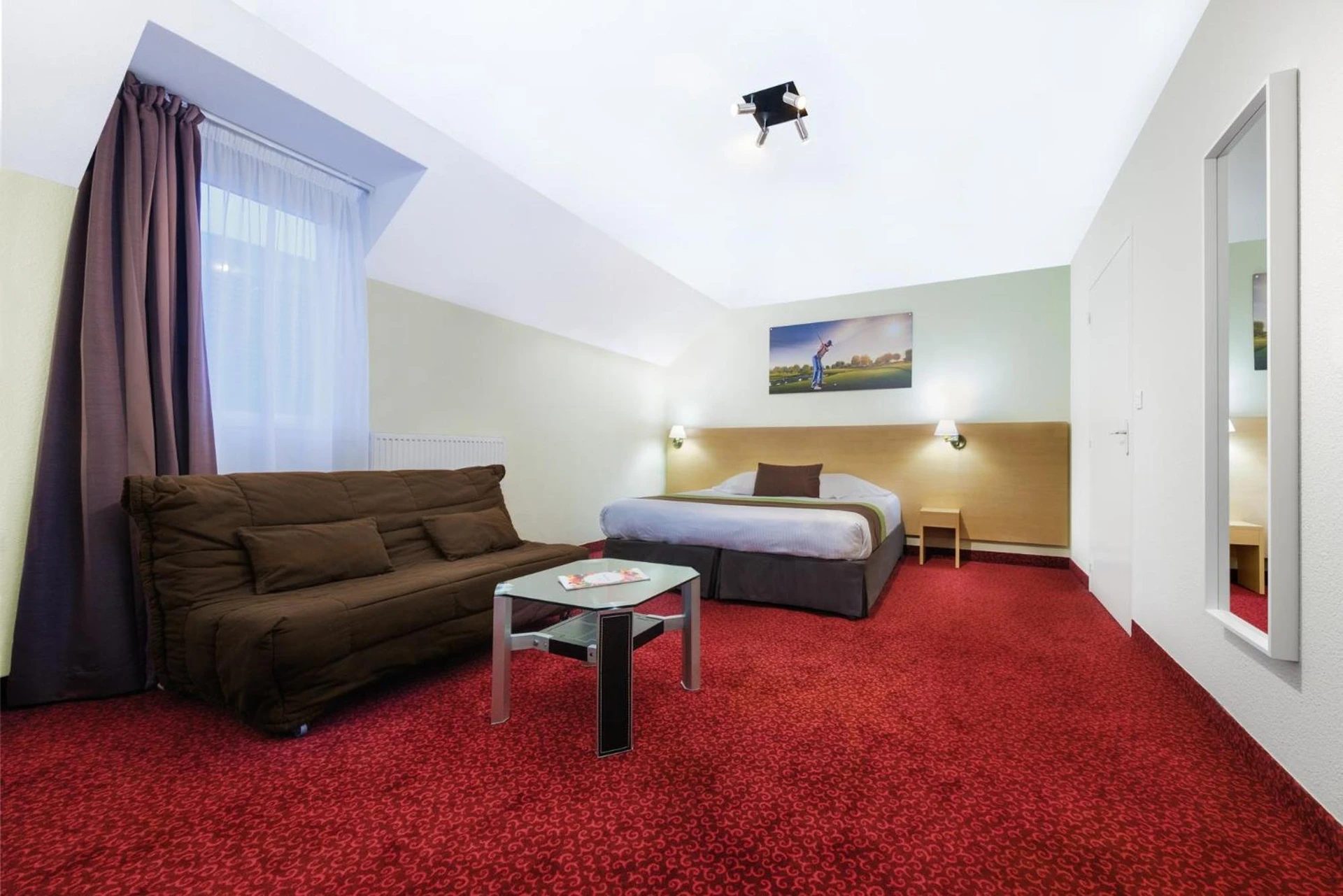 Chambre disponible pour un séminaire d'entreprise à The Originals City, Hôtel Acadine, Le Neubourg - Le Neubourg