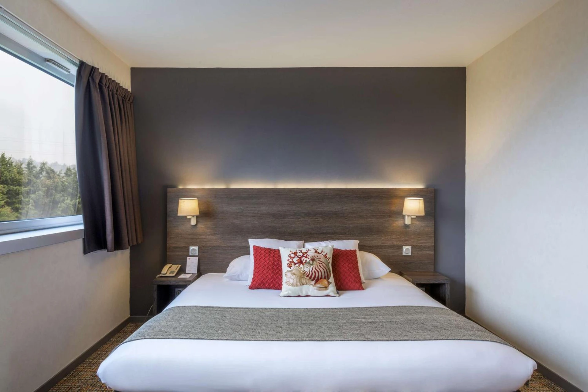 Chambre disponible pour un séminaire d'entreprise à Best Western Plus Hotel Admiral - La Tour-de-Salvagny
