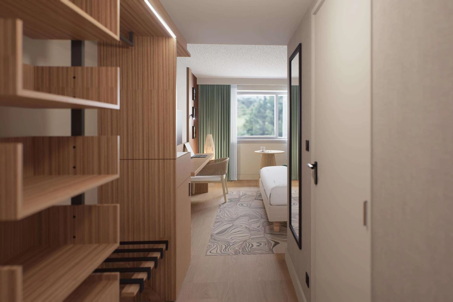 Chambre disponible pour un séminaire d'entreprise à Best Western Plus Hotel Admiral - La Tour-de-Salvagny