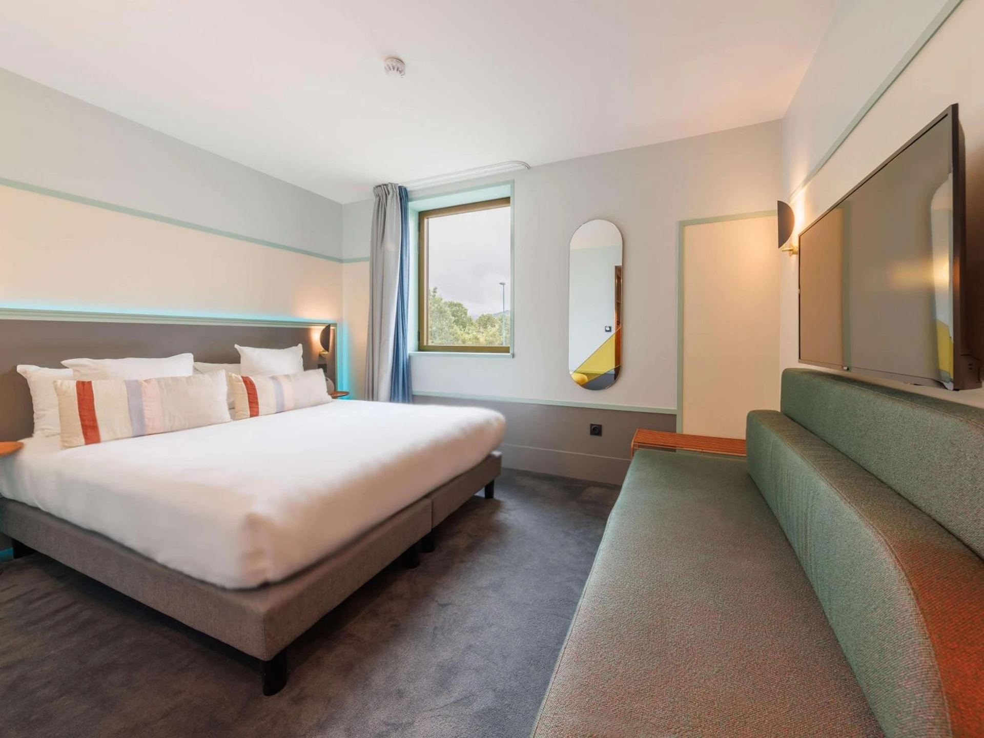 Chambre disponible pour un séminaire d'entreprise à Aiden by Best Western Clermont-Ferrand Hotel & Spa - Clermont-Ferrand