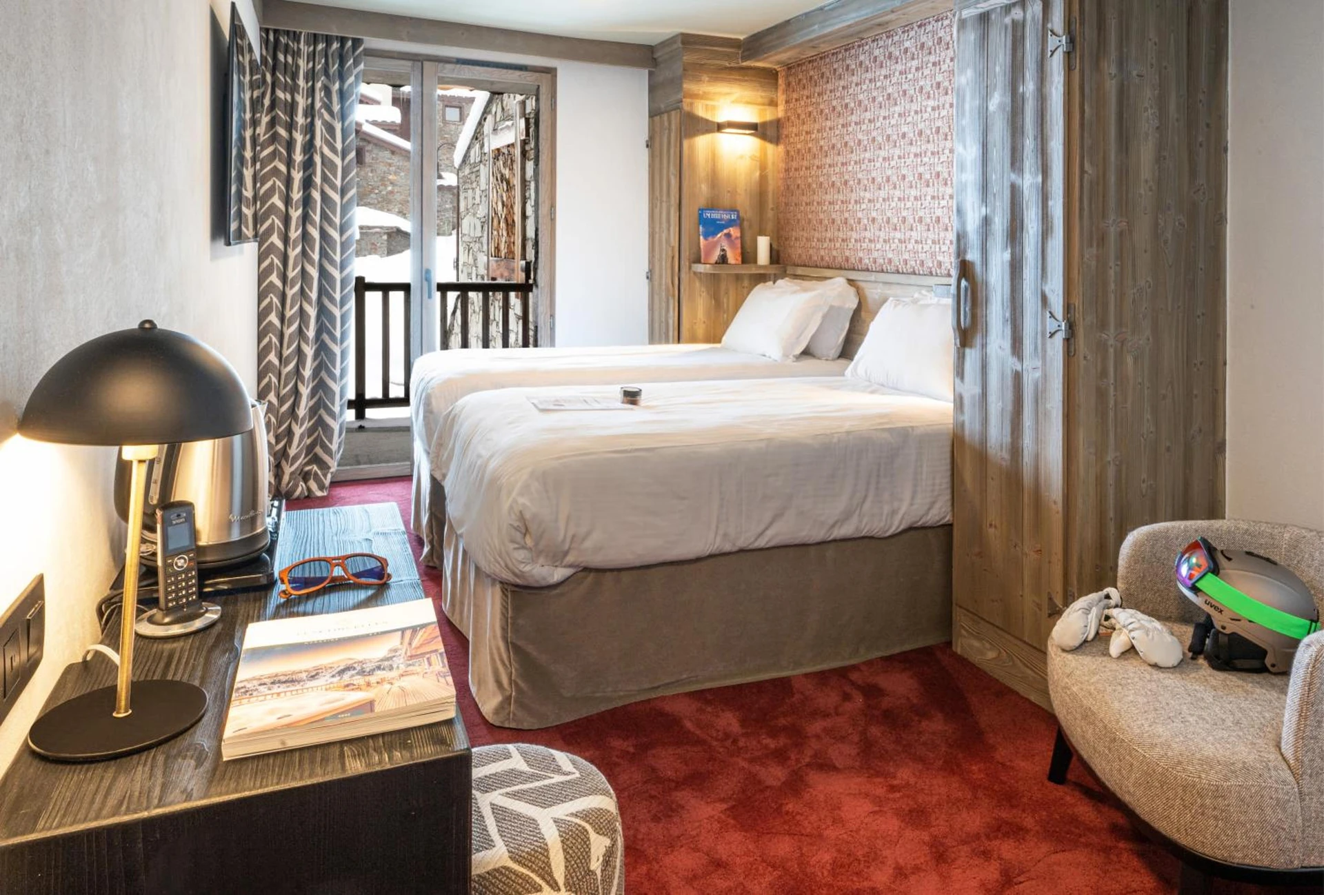 Chambre disponible pour un séminaire d'entreprise à Hôtel L'Aigle du Montana by Les Etincelles - Tignes