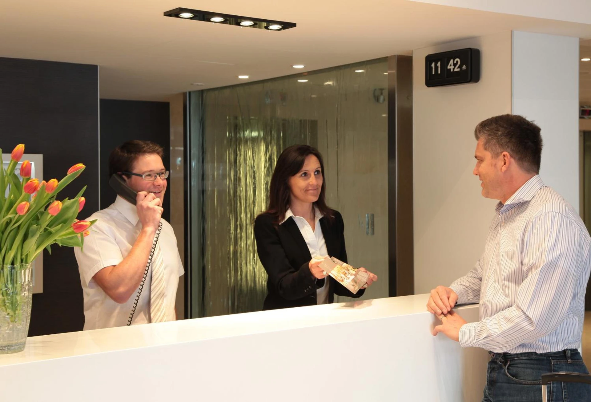 Ambiance de travail pour séminaire d'entreprise à Hôtel Alba - Lourdes