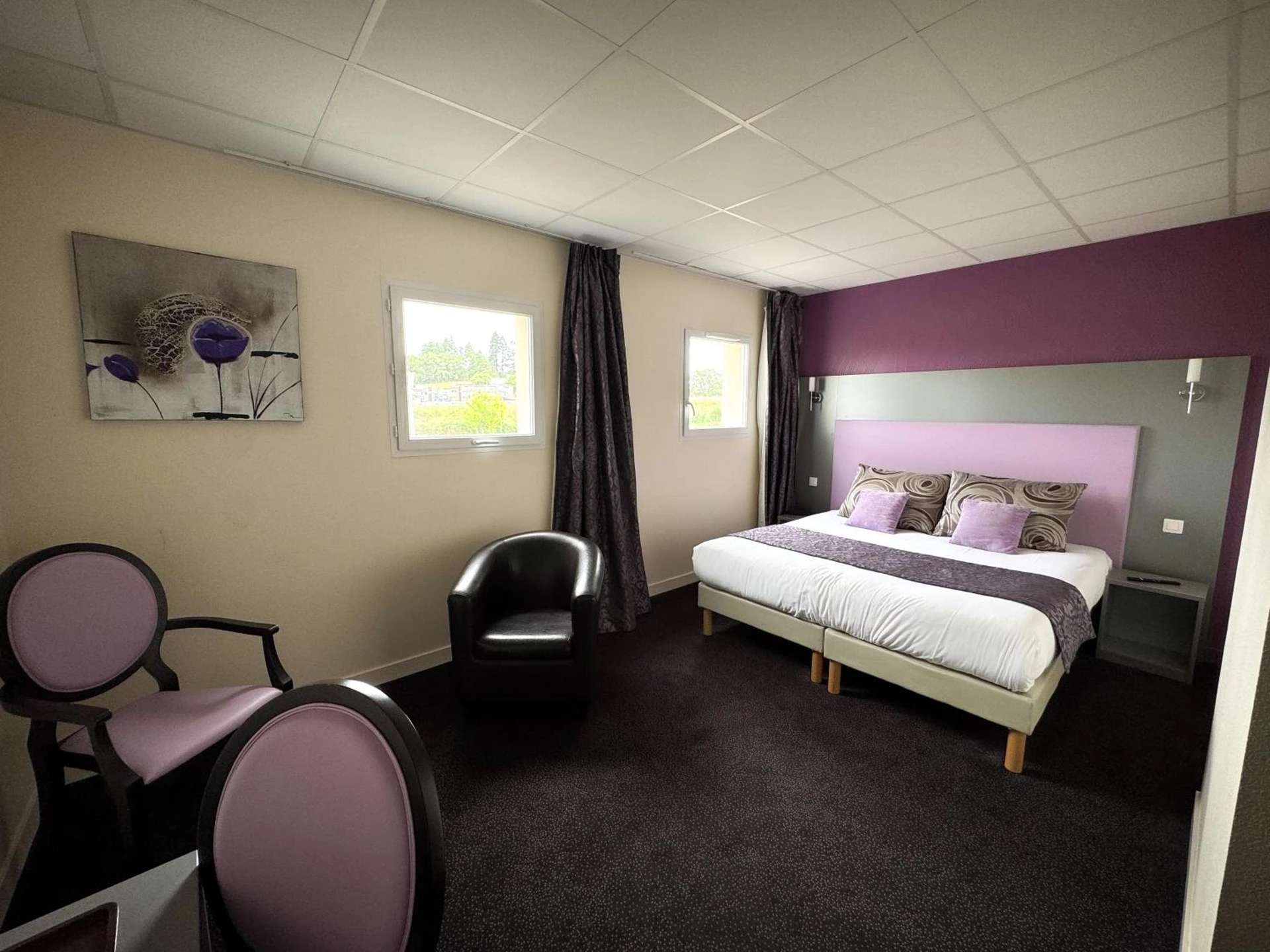 Chambre disponible pour un séminaire d'entreprise à BRIT HOTEL CONFORT ALEXIA - La Souterraine - La Souterraine