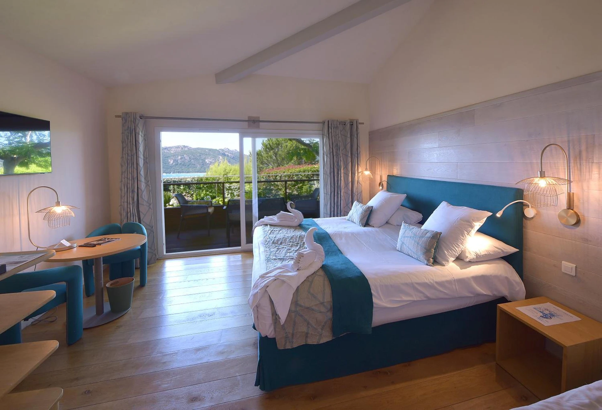 Chambre disponible pour un séminaire d'entreprise à Hôtel Alivi Di Santa Giulia - Porto-Vecchio