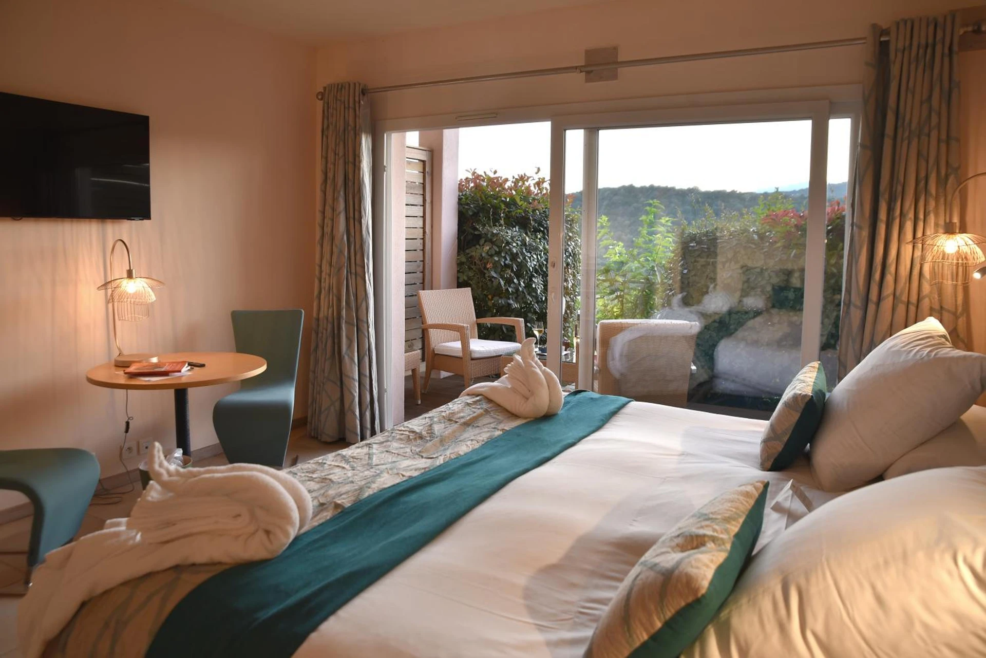 Chambre disponible pour un séminaire d'entreprise à Hôtel Alivi Di Santa Giulia - Porto-Vecchio
