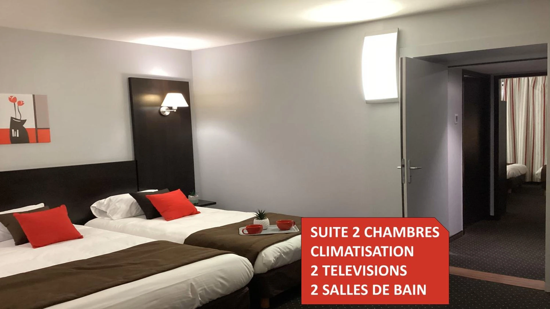 Chambre disponible pour un séminaire d'entreprise à Hôtel Alliance - Lourdes