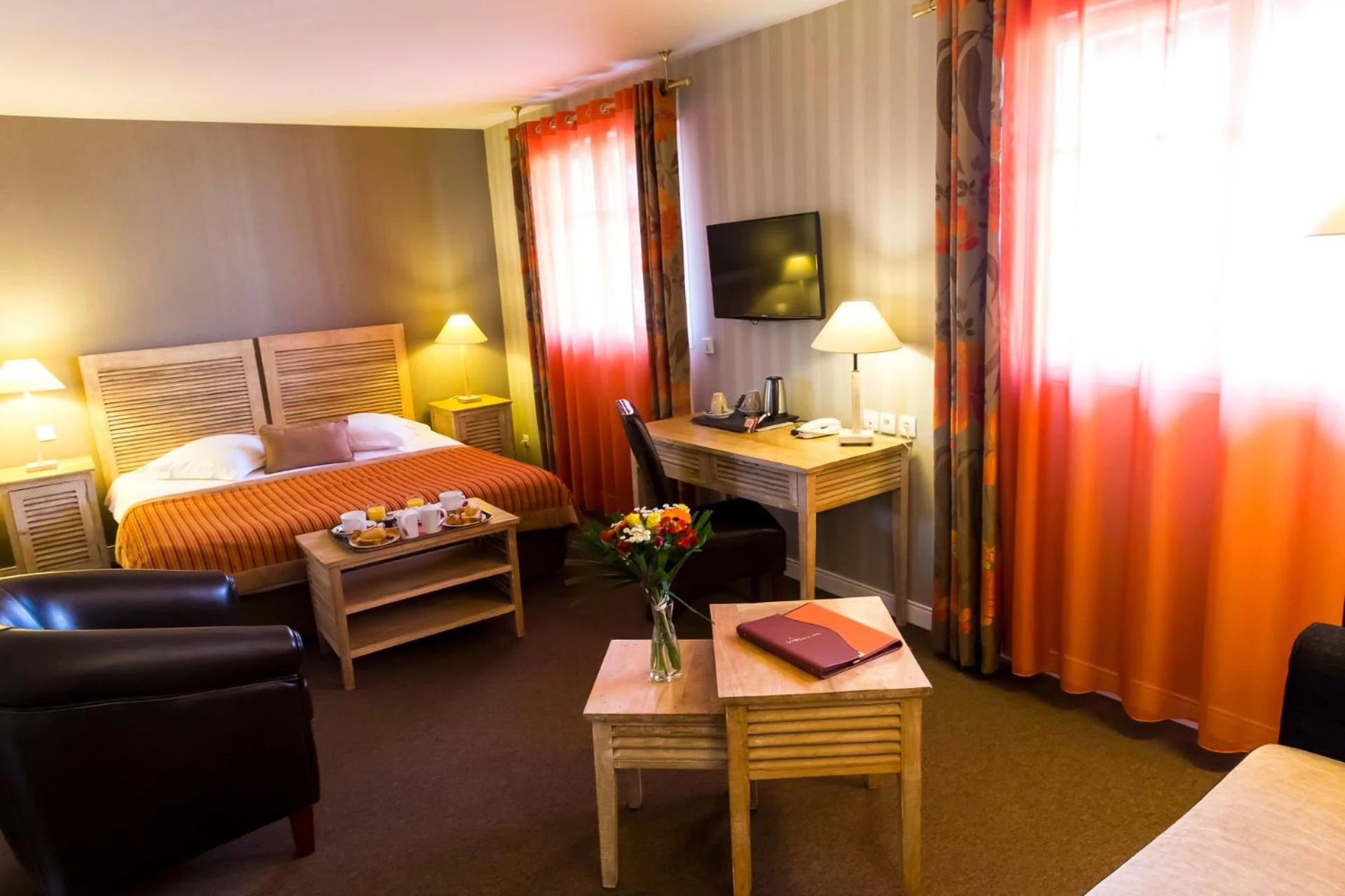 Chambre disponible pour un séminaire d'entreprise à Almoria Hôtel & SPA - Deauville