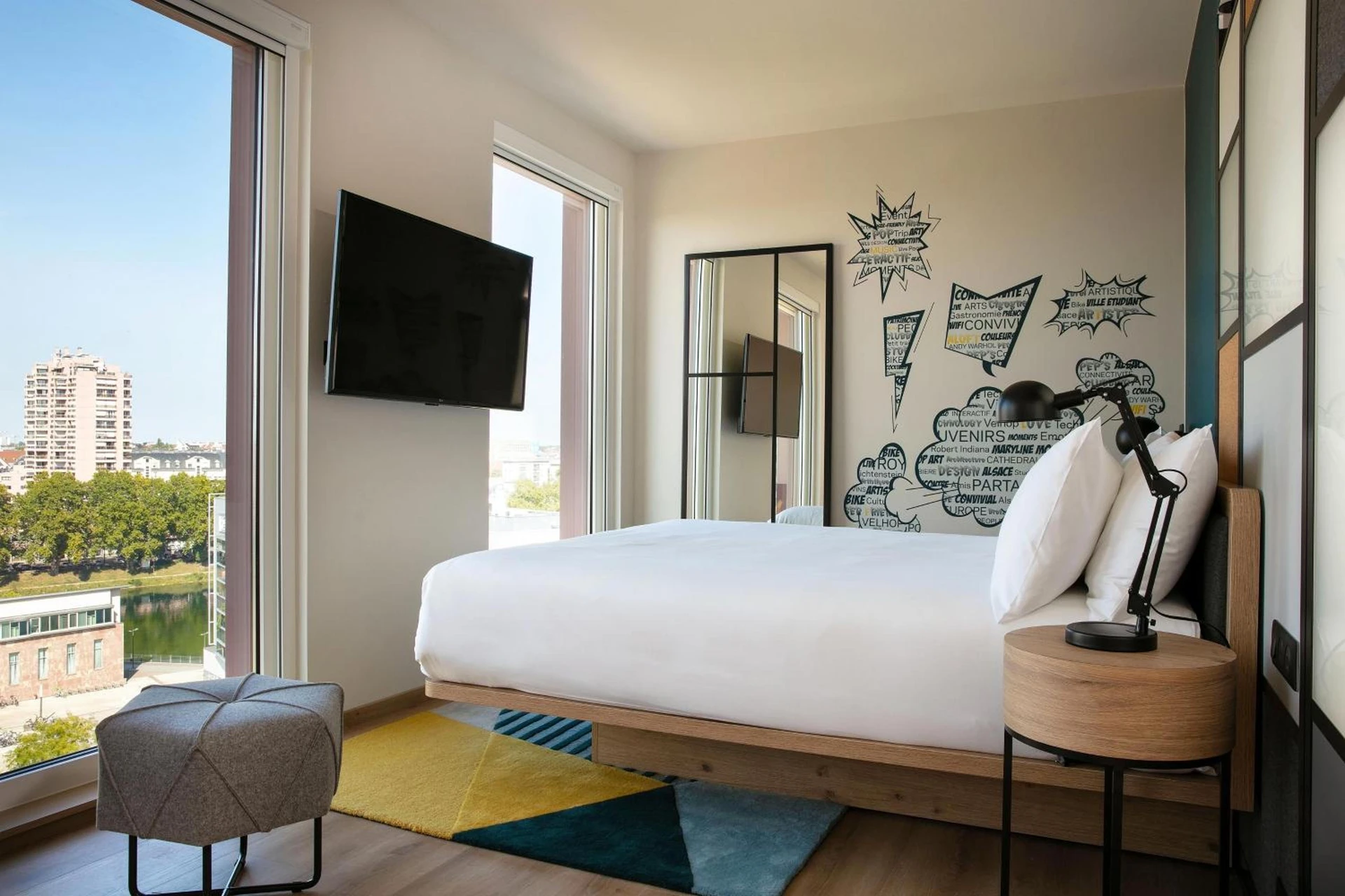 Chambre disponible pour un séminaire d'entreprise à Aloft Strasbourg Etoile - Strasbourg