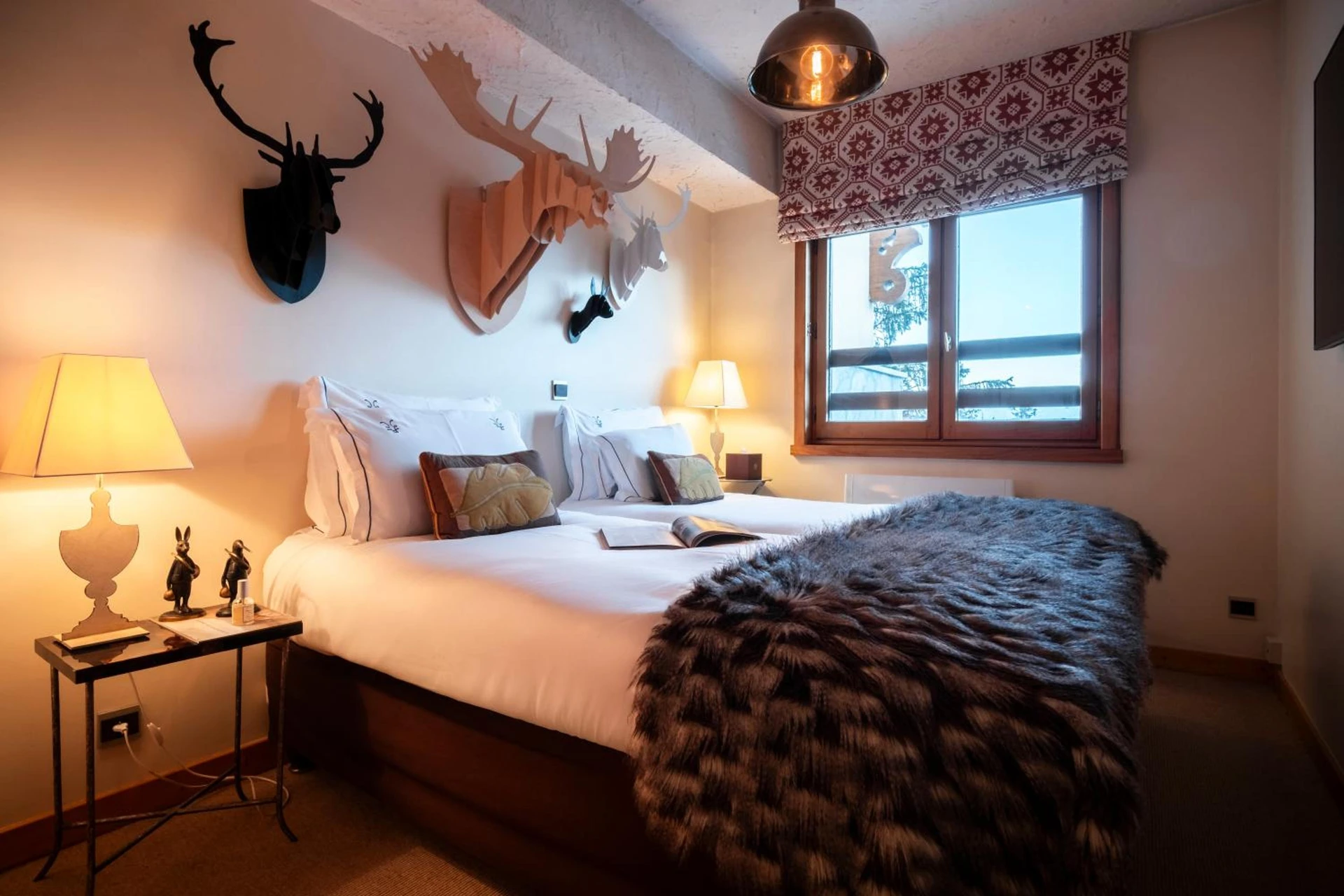 Chambre disponible pour un séminaire d'entreprise à Alpes Hôtel du Pralong - Courchevel