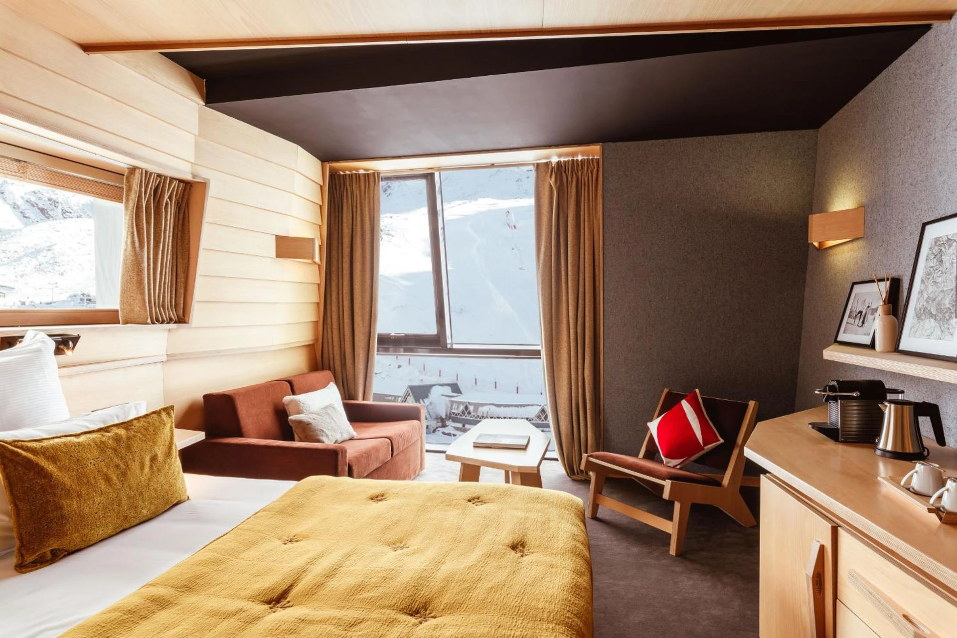 Magnifique chambre pour un séminaire d'entreprise à Altapura Hôtel & Spa Val Thorens - Val Thorens