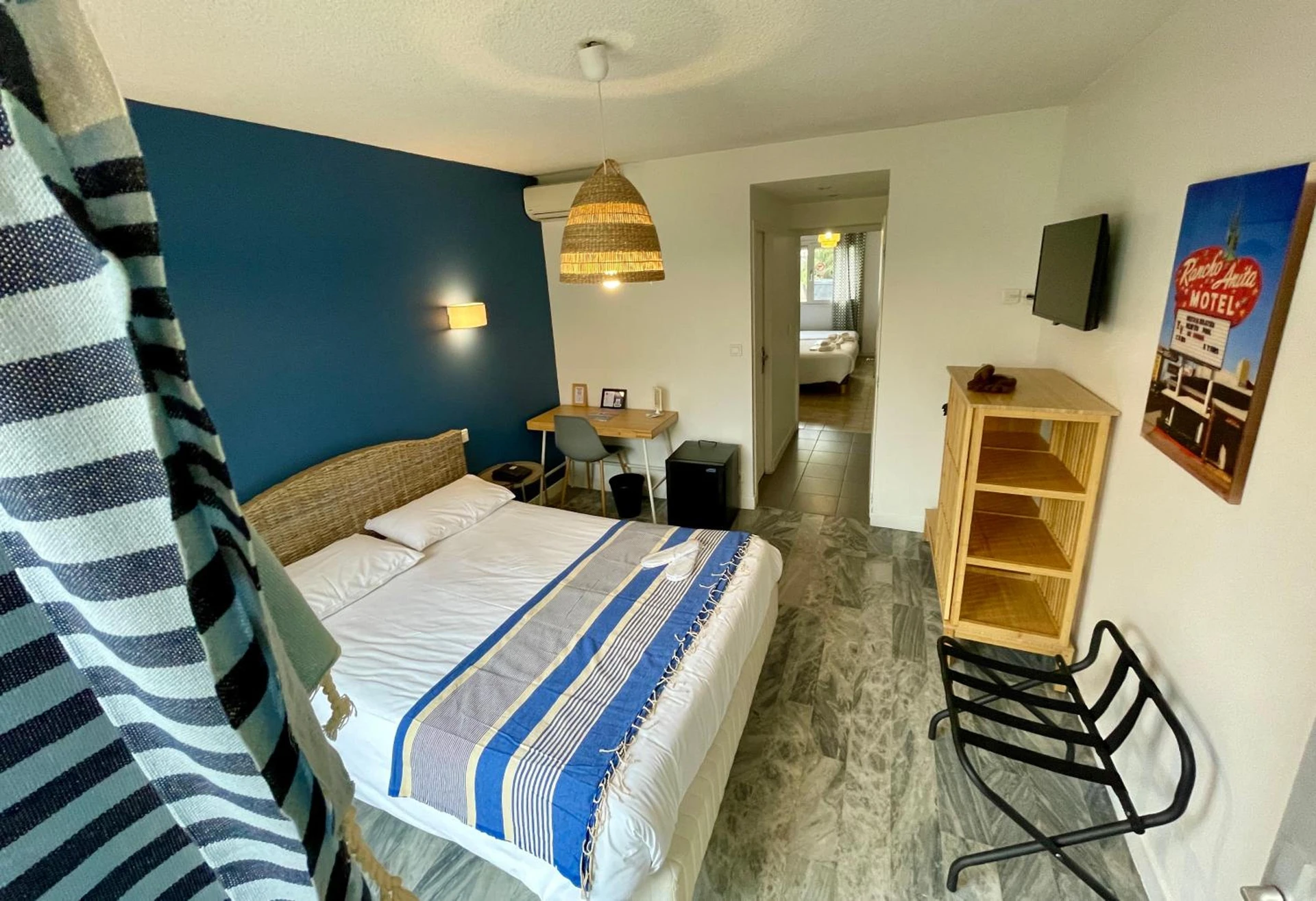 Chambre disponible pour un séminaire d'entreprise à Amerique Hotel Palavas - Piscine - Plage - Palavas-les-Flots
