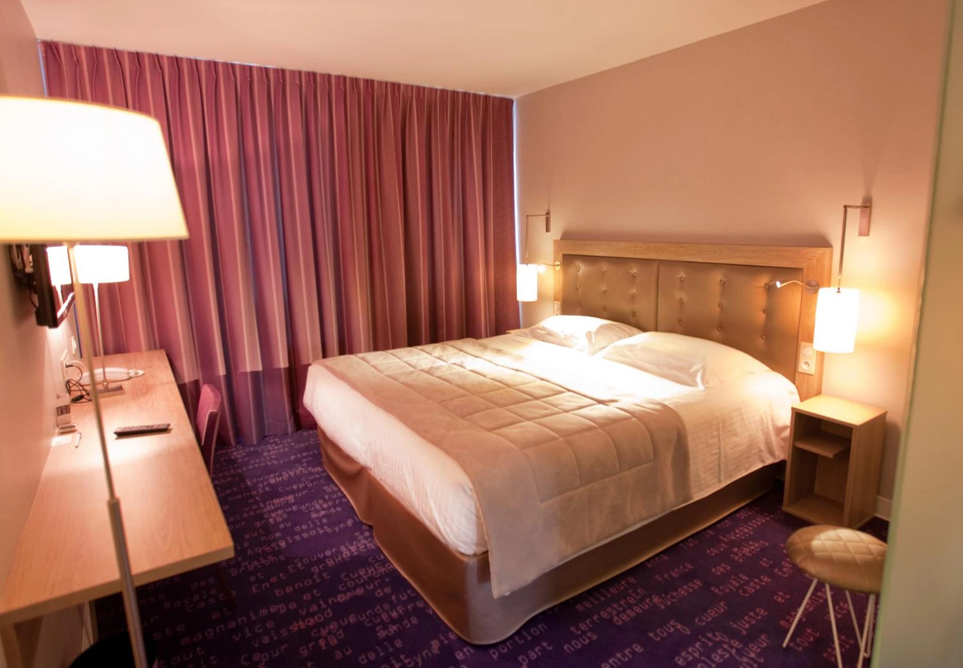 Chambre disponible pour un séminaire d'entreprise à Hôtel Anne De Bretagne - Rennes