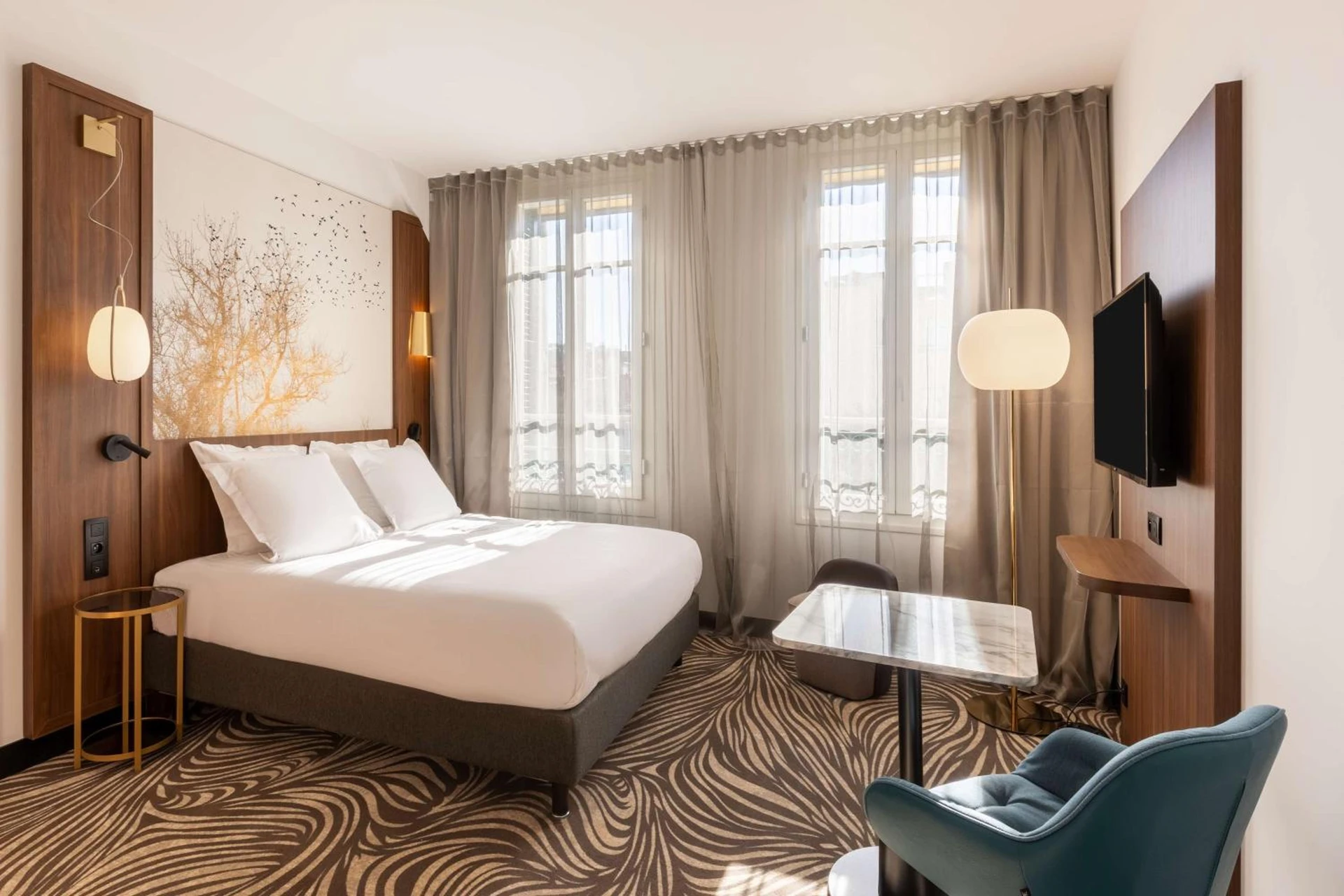 Chambre disponible pour un séminaire d'entreprise à Hôtel Apollinaire Nice - Nice