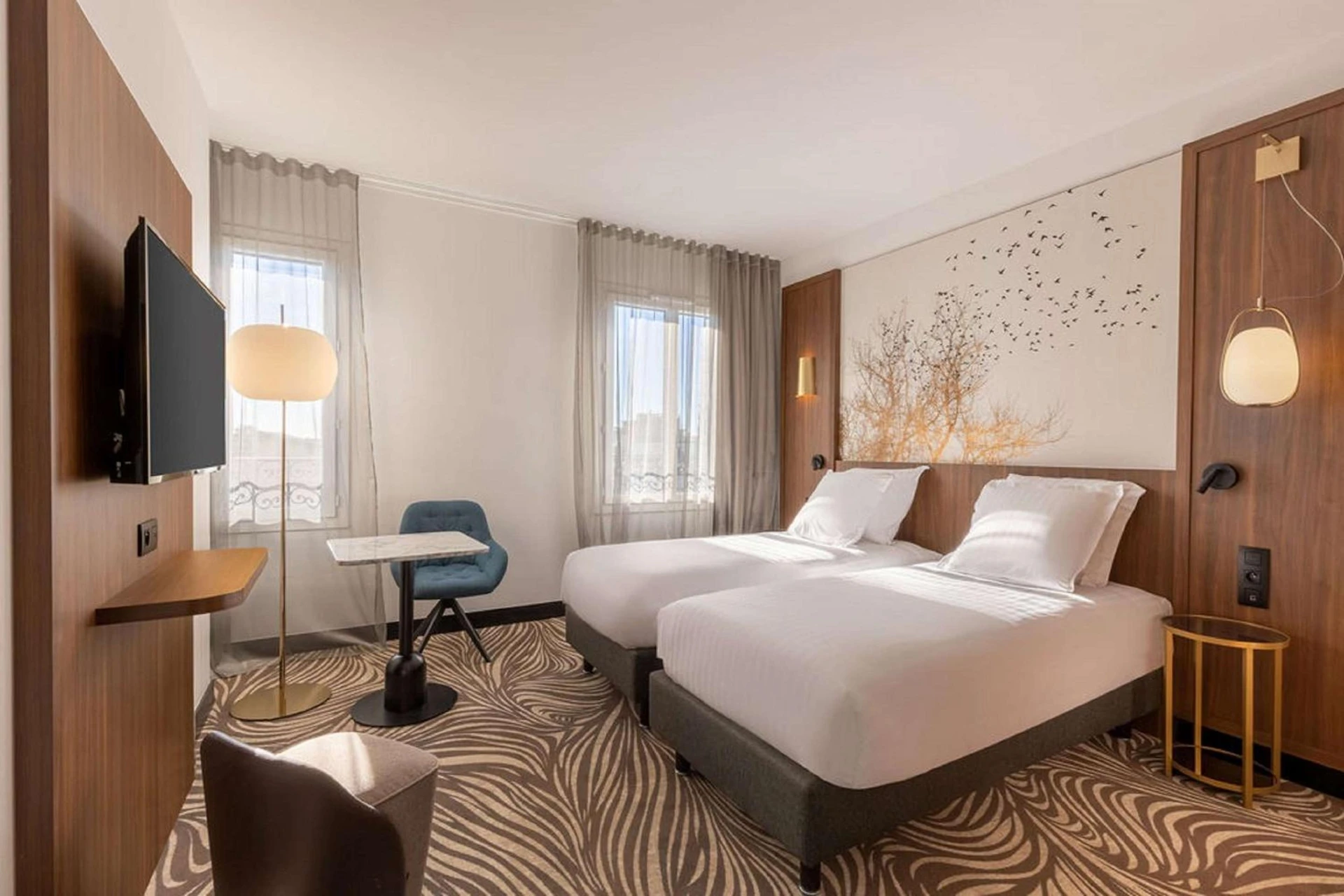 Magnifique chambre pour un séminaire d'entreprise à Hôtel Apollinaire Nice - Nice
