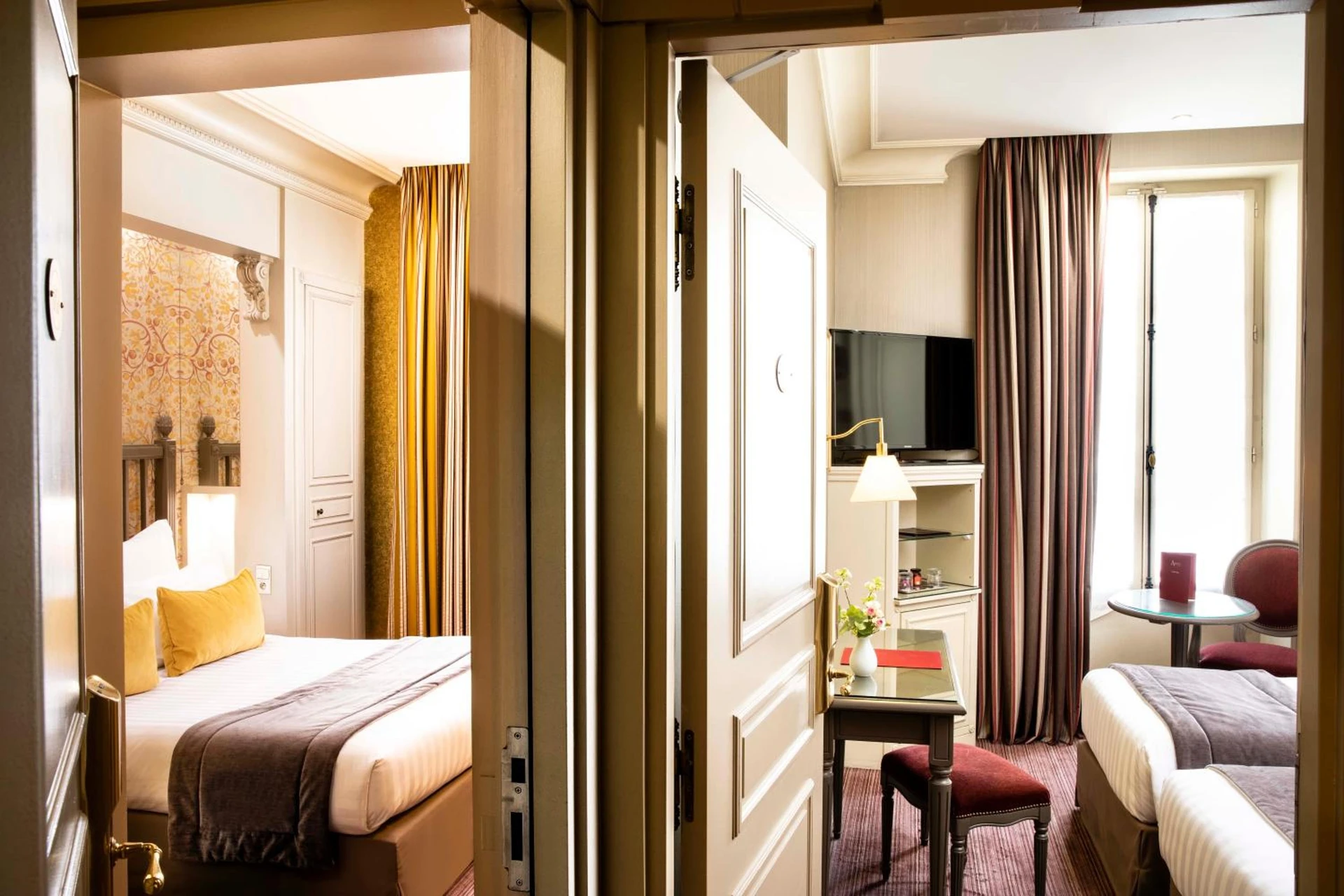 Chambre disponible pour un séminaire d'entreprise à Arioso - Paris