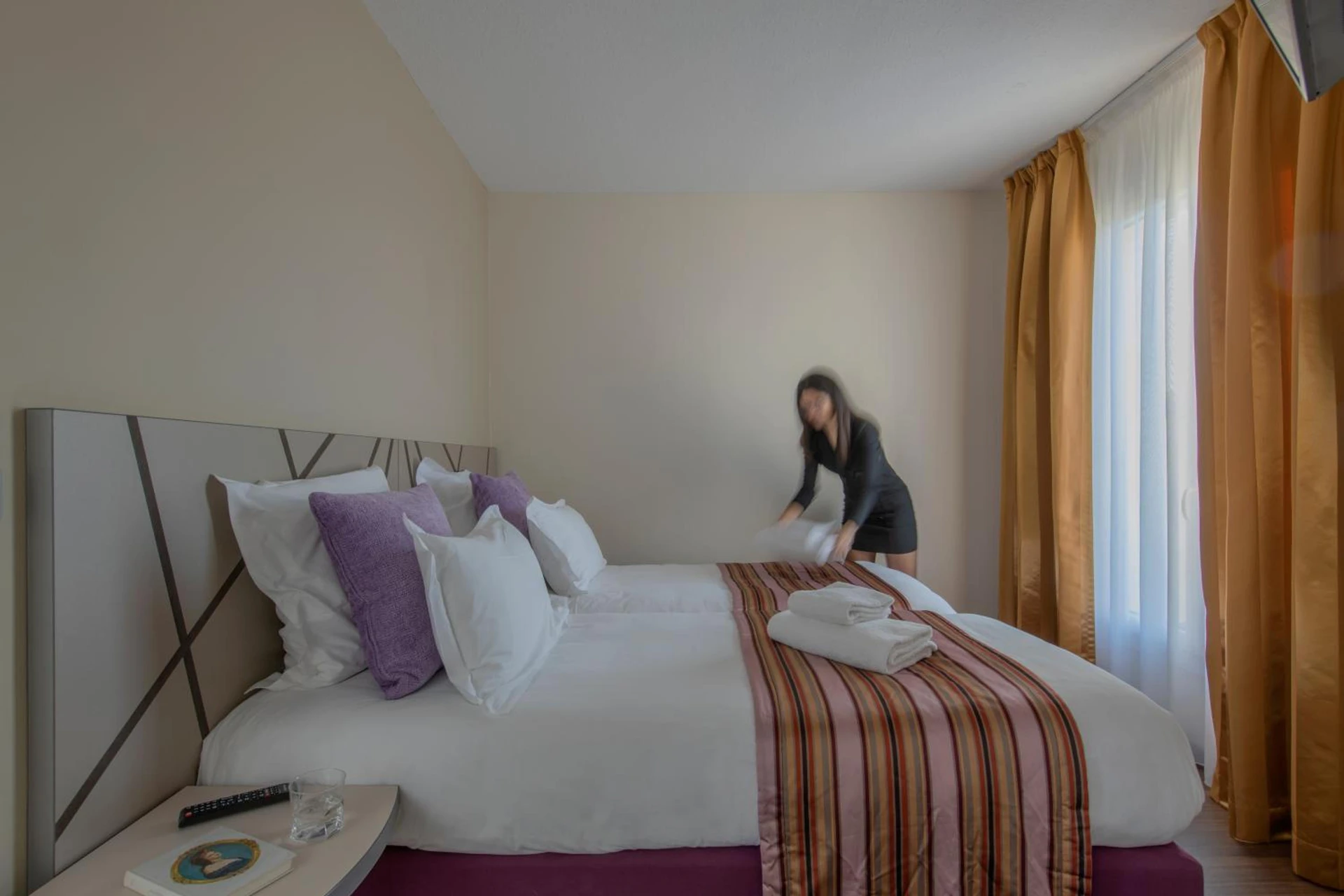 Magnifique chambre pour un séminaire d'entreprise à Hôtel Arles Plaza - Arles