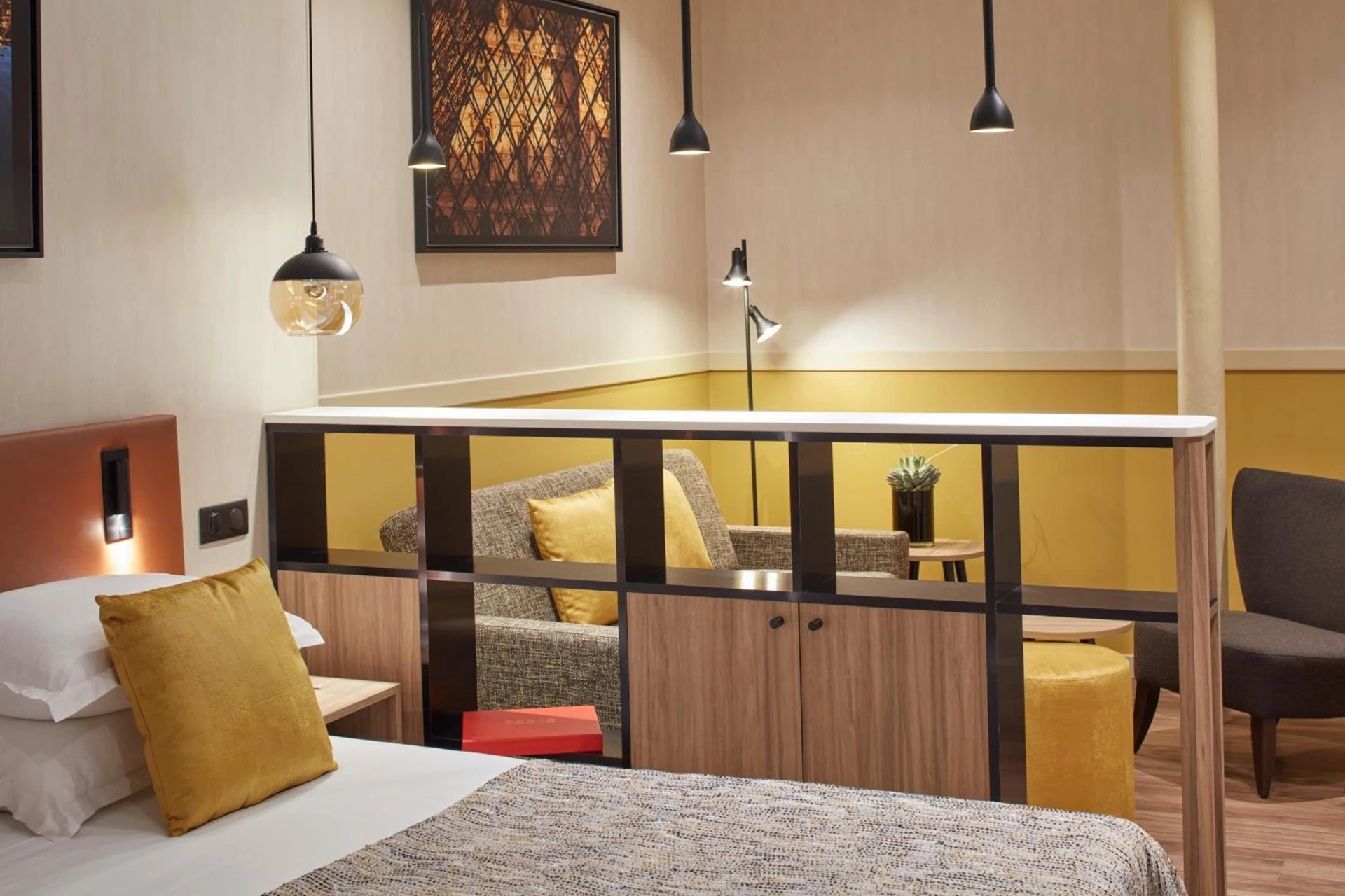 Chambre à Hotel Atmospheres - Organiser un séminaire d'entreprise à Paris