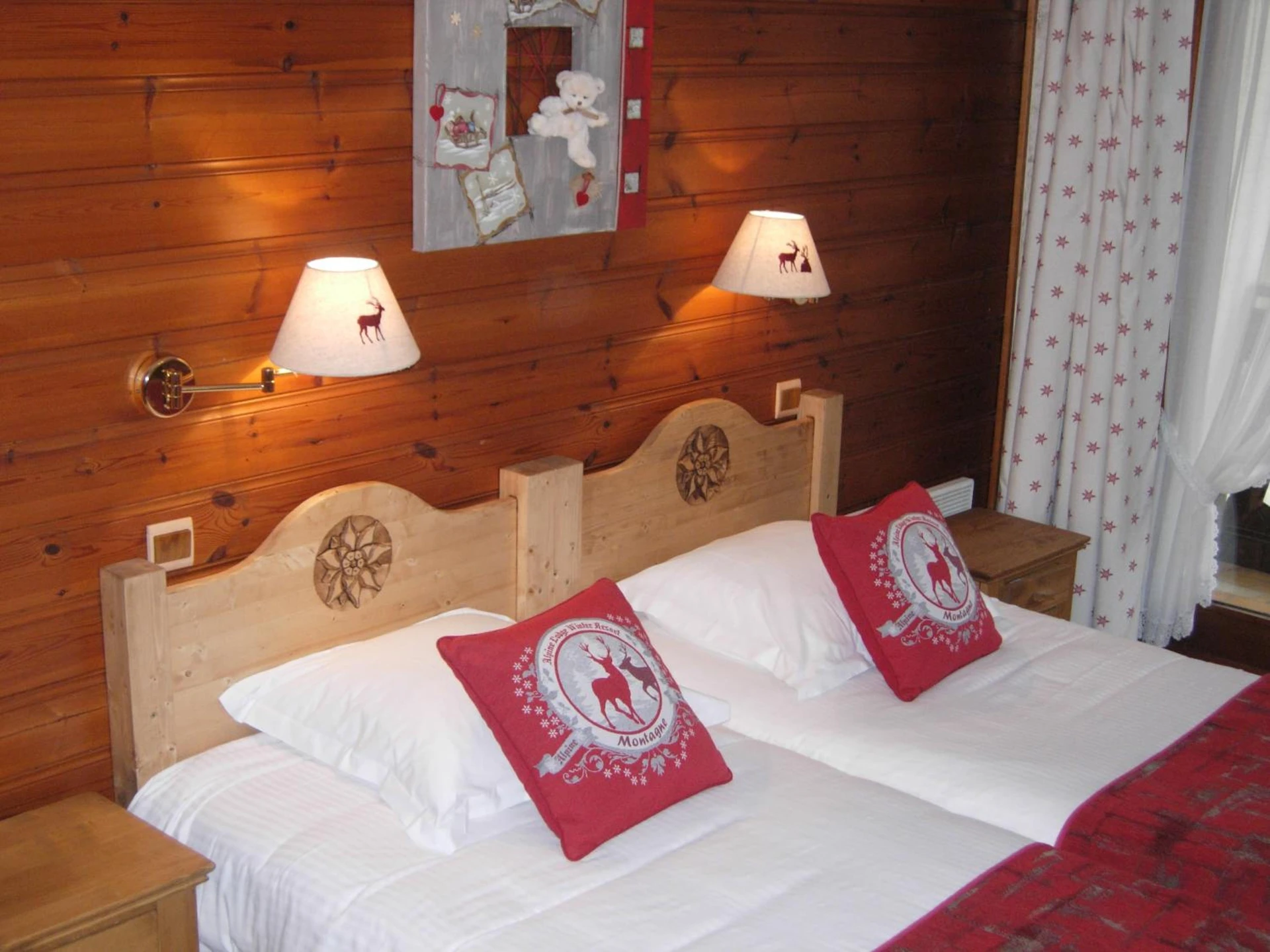 Chambre disponible pour un séminaire d'entreprise à Au Bois de Lune - Châtel