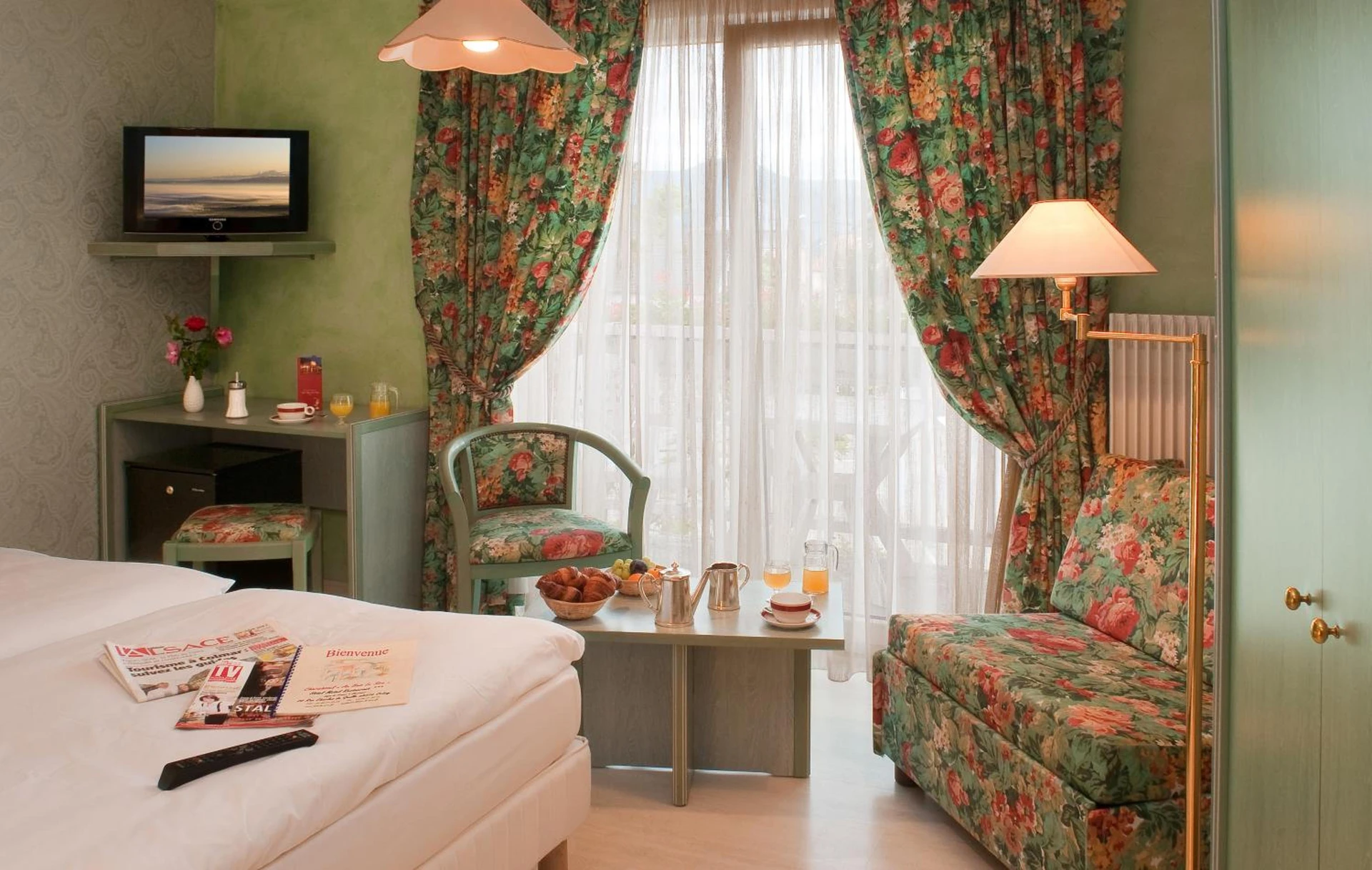 Chambre disponible pour un séminaire d'entreprise à Logis Hostellerie Motel Au Bois Le Sire - Orbey