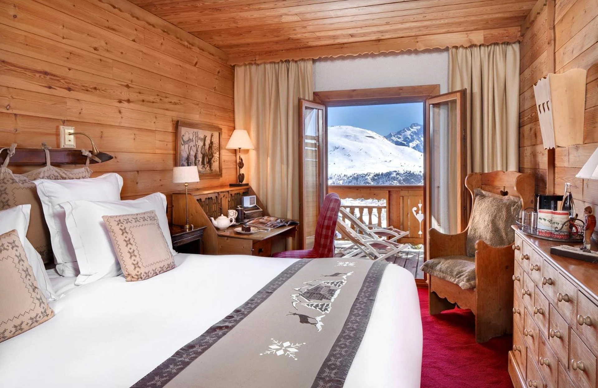 Chambre disponible pour un séminaire d'entreprise à Hôtel Au Chamois d'Or by Les Etincelles - L'Alpe-d'Huez