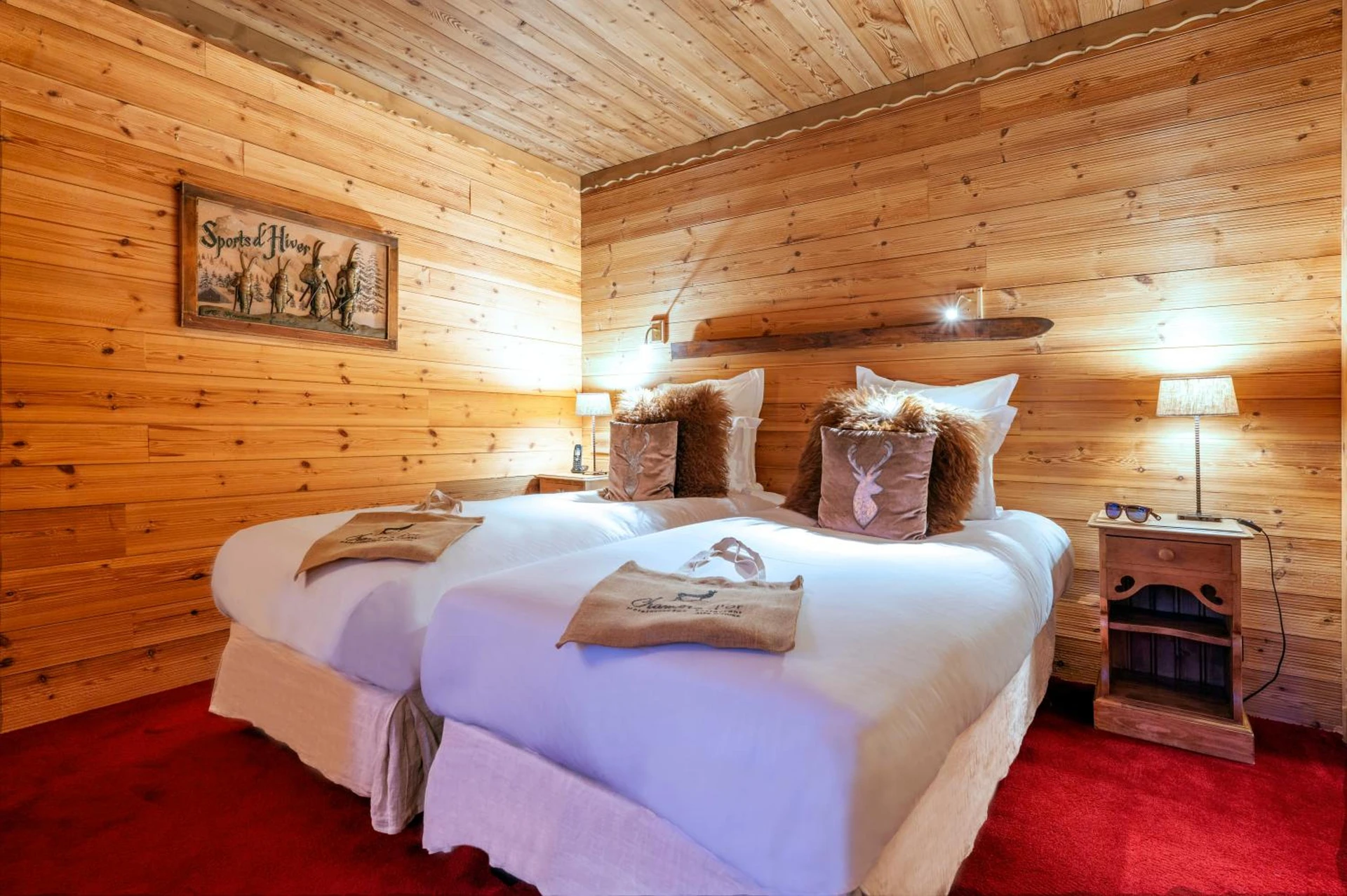 Chambre disponible pour un séminaire d'entreprise à Hôtel Au Chamois d'Or by Les Etincelles - L'Alpe-d'Huez