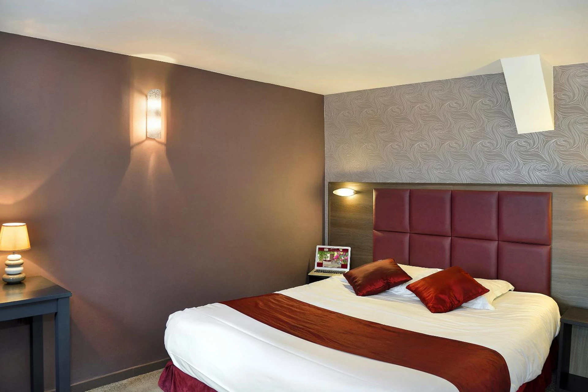 Chambre disponible pour un séminaire d'entreprise à Logis Hotel Au Site Normand - Clécy