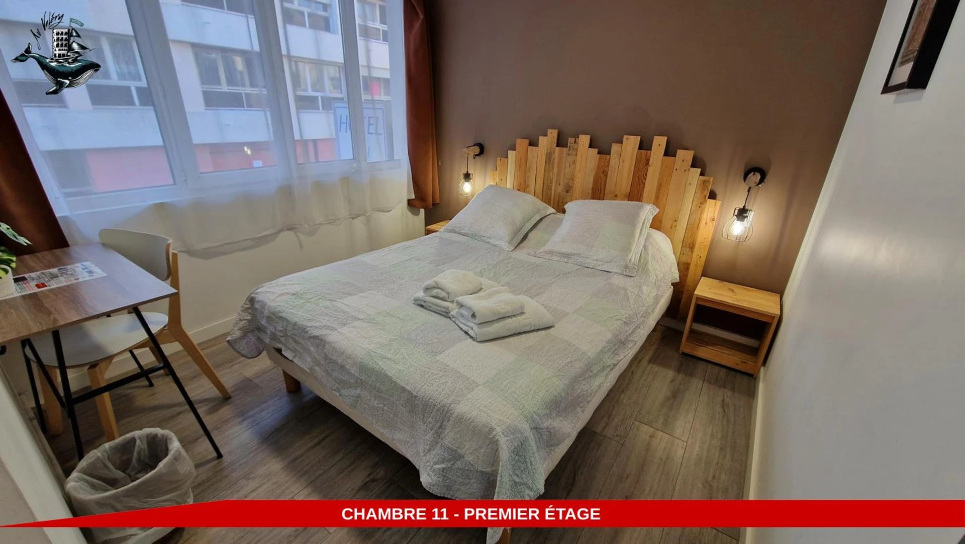 Chambre disponible pour un séminaire d'entreprise à Hôtel Au Valéry - Sète