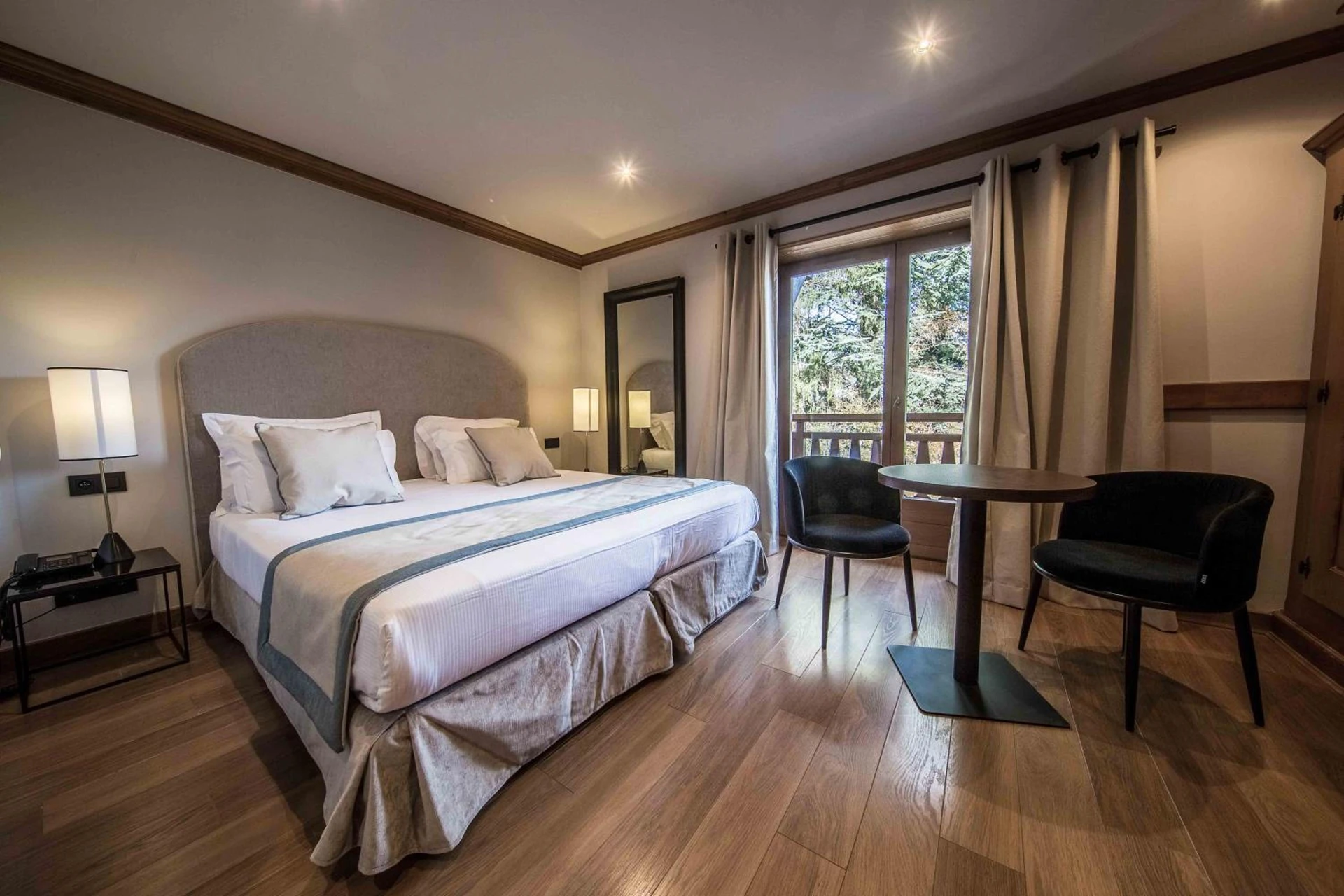 Chambre à Au Vieux Moulin - Organiser un séminaire d'entreprise à Megève