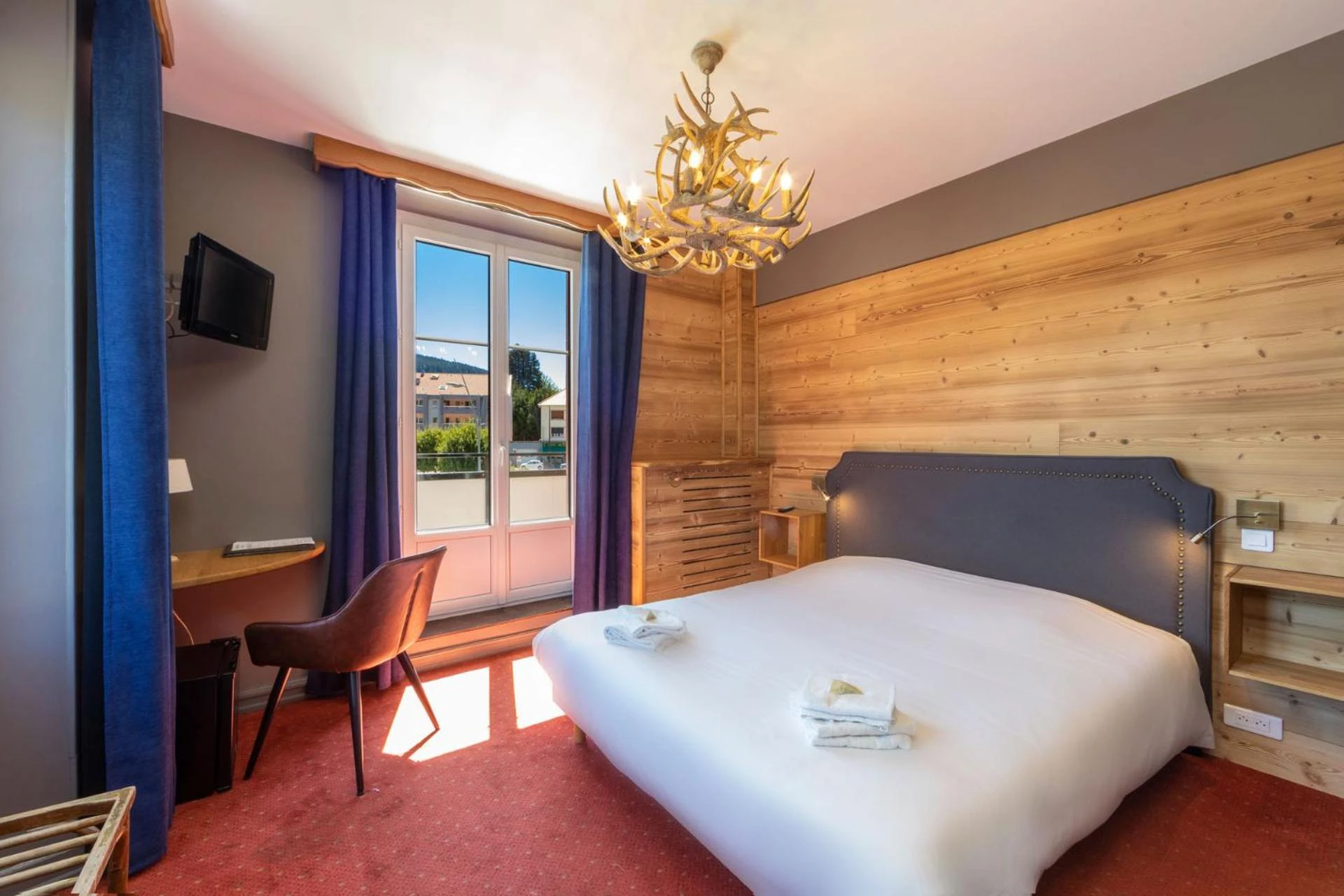 Chambre disponible pour un séminaire d'entreprise à Hôtel Restaurant l'Aubergade - Saint-Malo