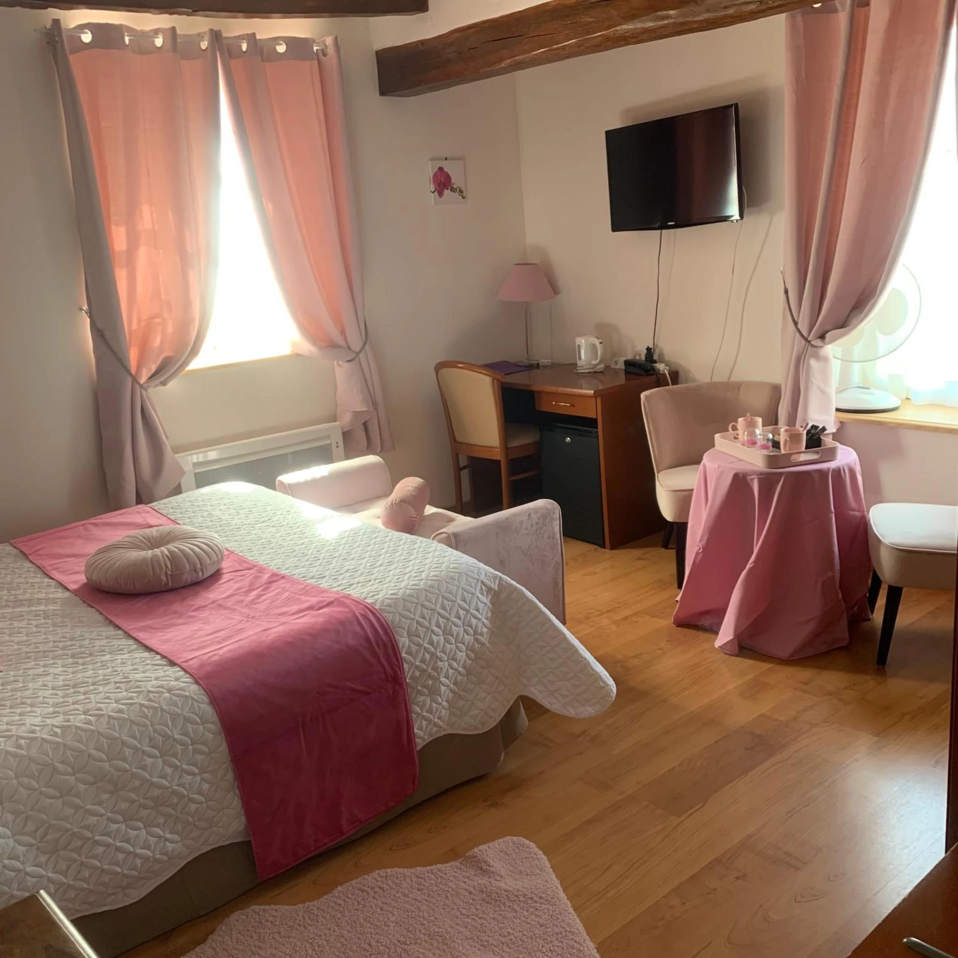 Chambre à Auberge Du Cheval Blanc - Organiser un séminaire d'entreprise à La Clusaz