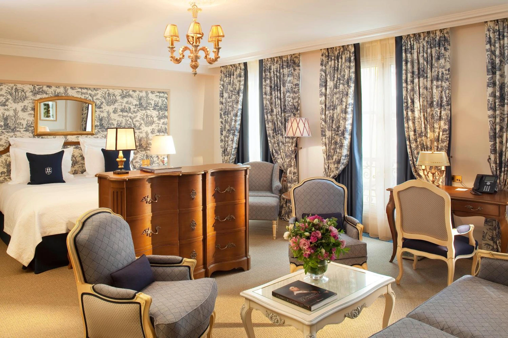 Chambre disponible pour un séminaire d'entreprise à Auberge du Jeu de Paume - Chantilly
