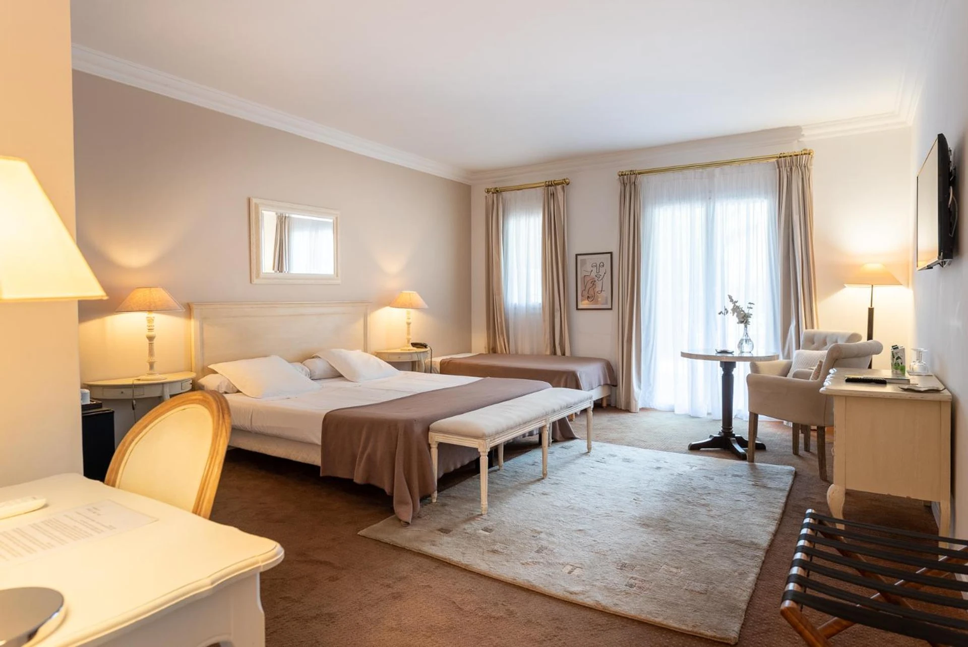 Chambre disponible pour un séminaire d'entreprise à Auberge du Rédier - Logis Hôtels - Saint-Malo