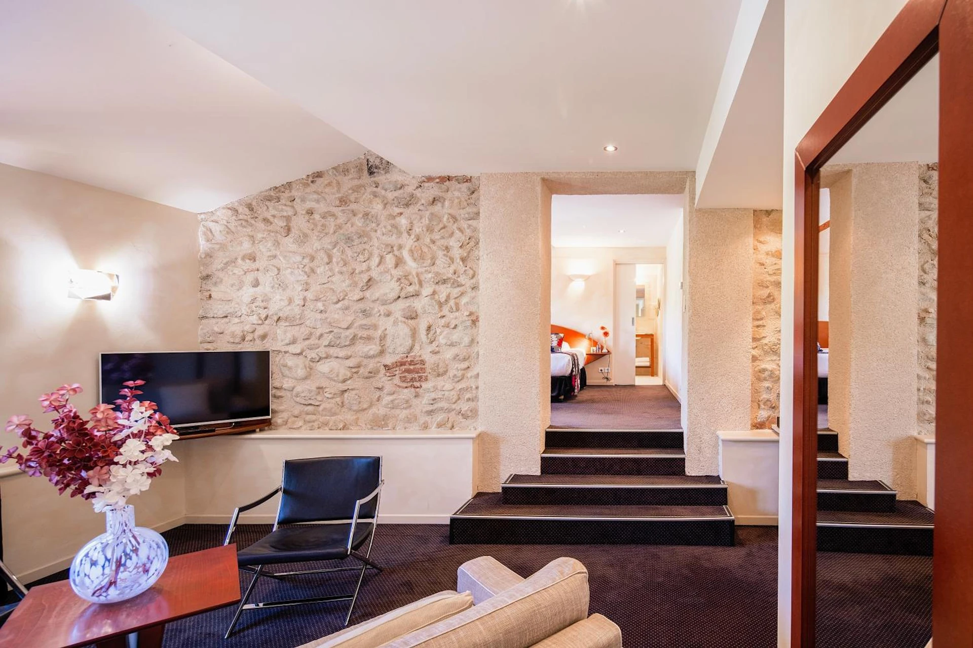Chambre à Auberge Du Roua - Organiser un séminaire d'entreprise à Saint-Grégoire