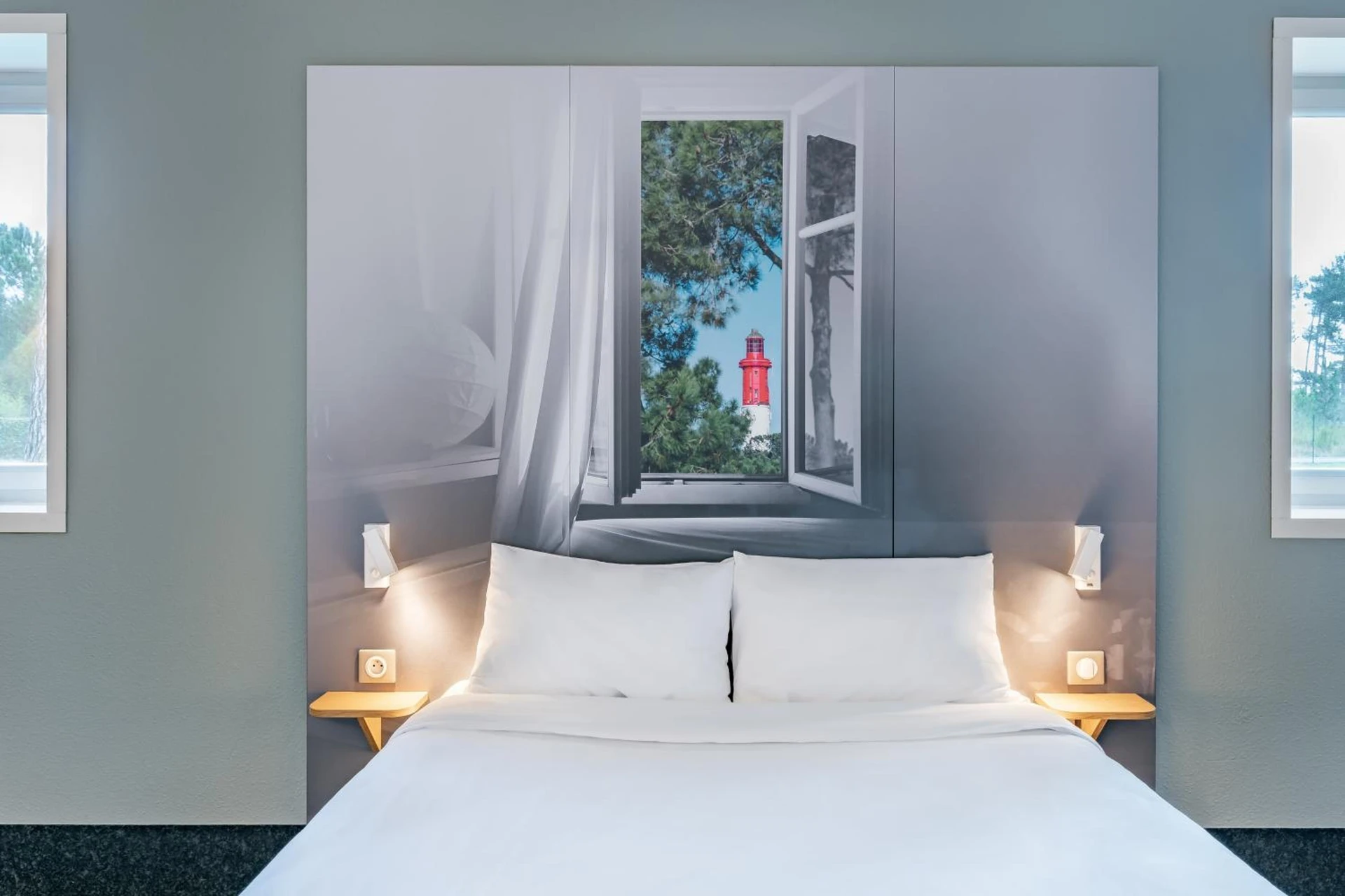 Magnifique chambre pour un séminaire d'entreprise à B&B HOTEL Arcachon Gujan-Mestras - Château-Thierry