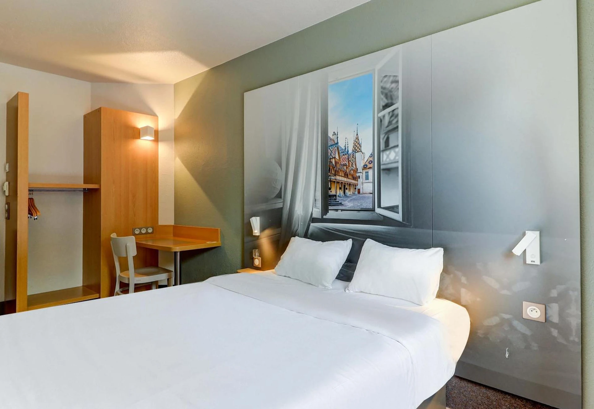 Chambre disponible pour un séminaire d'entreprise à B&B HOTEL Beaune Sud 2 - Clermont-Ferrand
