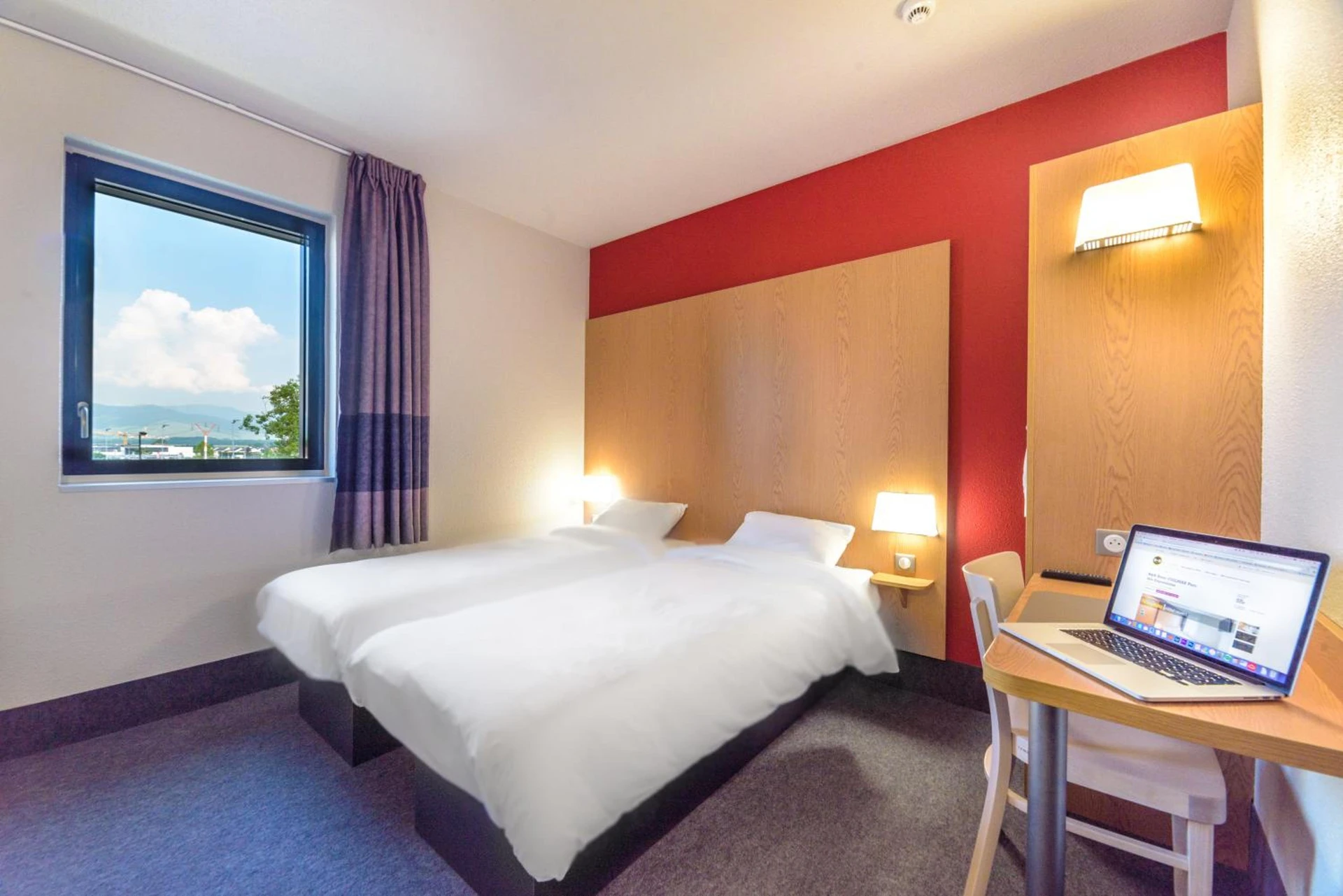 Chambre disponible pour un séminaire d'entreprise à B&B HOTEL Colmar Expo - Colmar