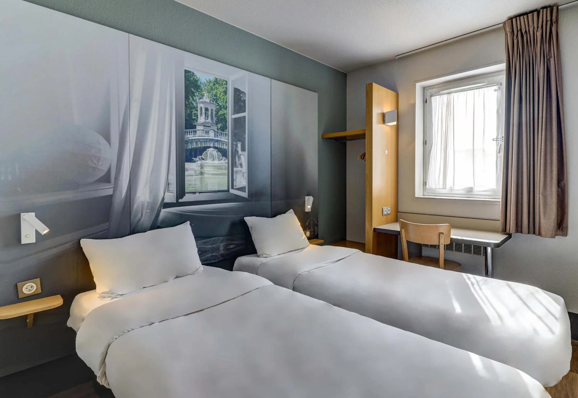 Chambre disponible pour un séminaire d'entreprise à B&B HOTEL Dijon Nord Zénith - Sèvres