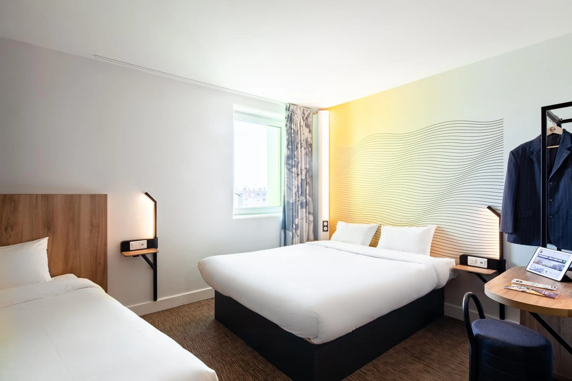 Chambre disponible pour un séminaire d'entreprise à B&B HOTEL Paris Gennevilliers Asnières - Lyon