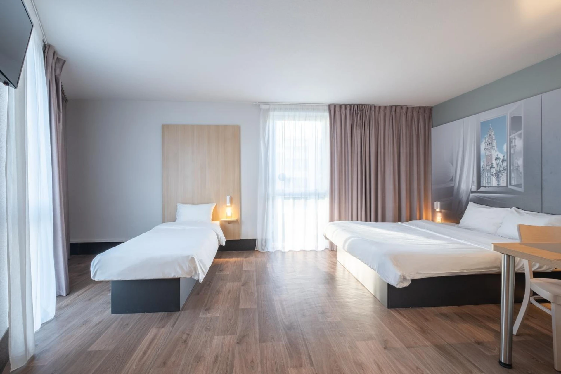 Chambre disponible pour un séminaire d'entreprise à B&B HOTEL Lille Tourcoing Centre - Tourcoing