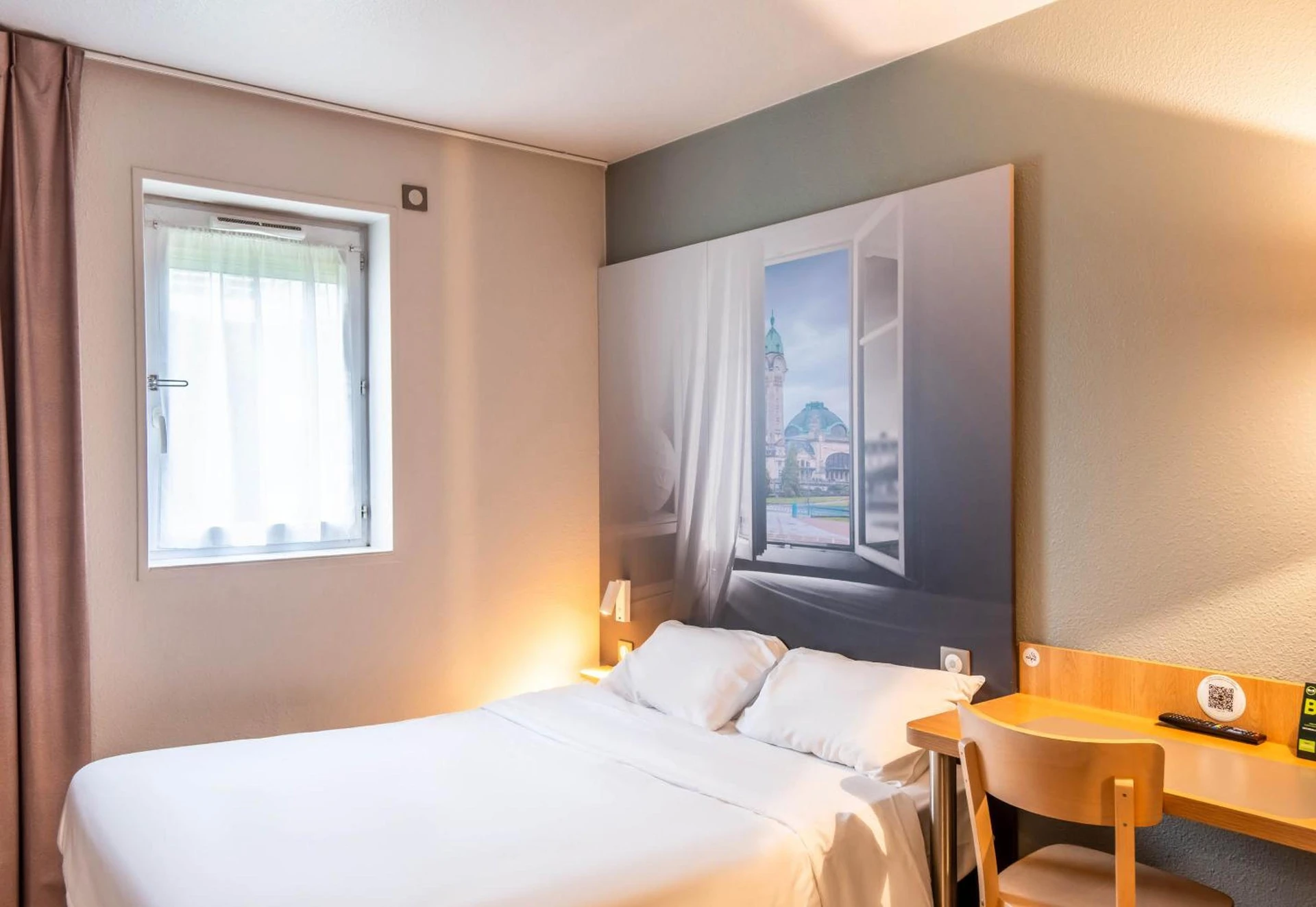 Chambre disponible pour un séminaire d'entreprise à B&B HOTEL Limoges 1 - Limoges
