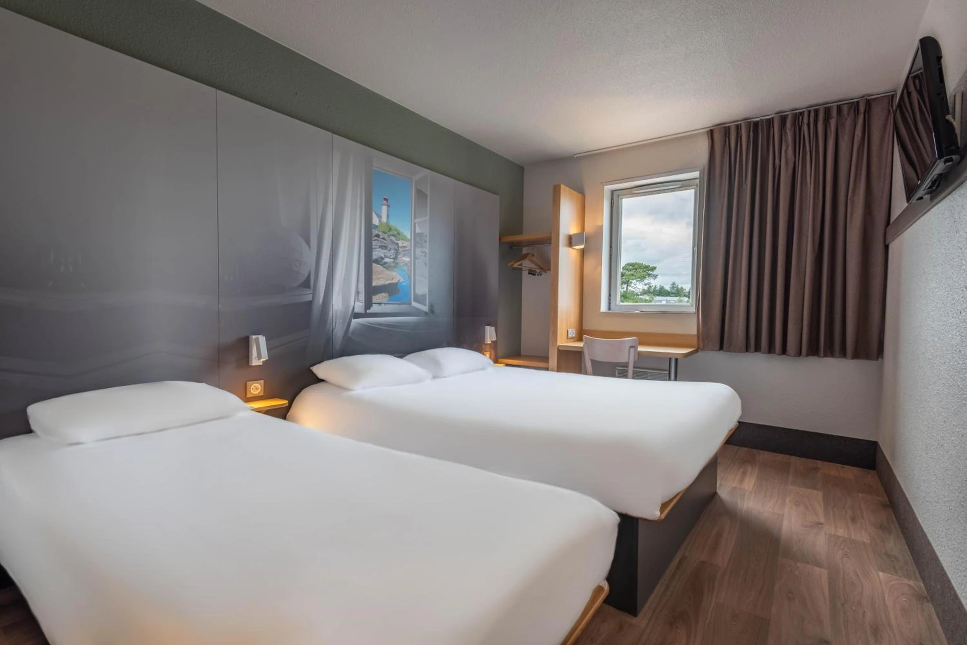 Chambre disponible pour un séminaire d'entreprise à B&B HOTEL Lorient Caudan - Caudan