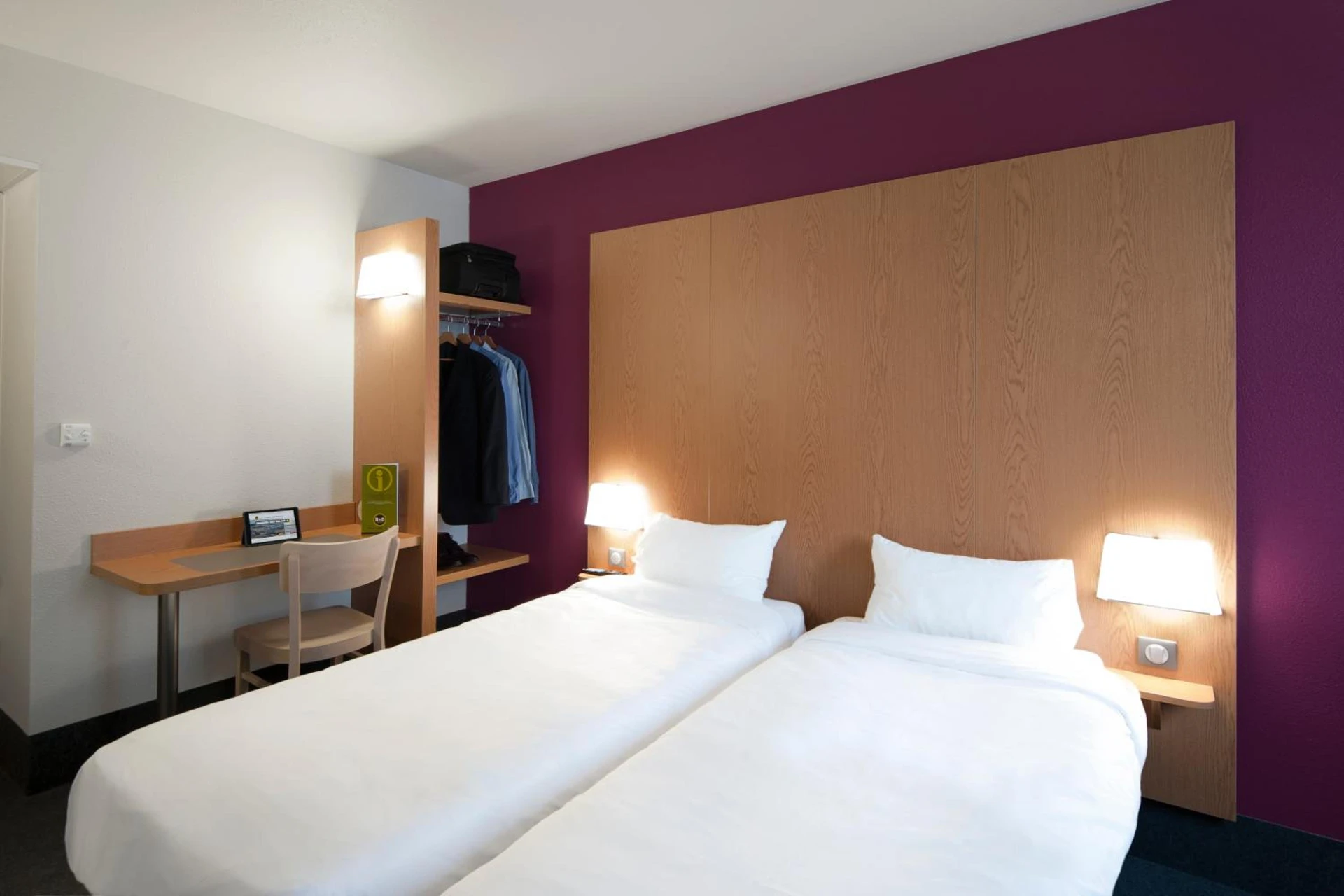 Chambre disponible pour un séminaire d'entreprise à B&B HOTEL Lyon Eurexpo Chassieu - Chassieu