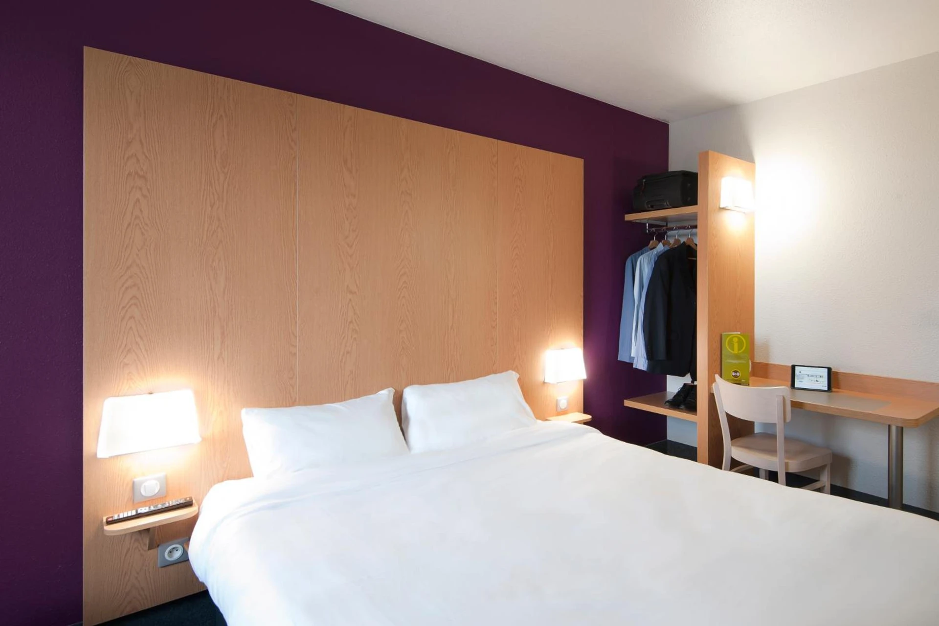 Chambre disponible pour un séminaire d'entreprise à B&B HOTEL Lyon Eurexpo Chassieu - Chassieu