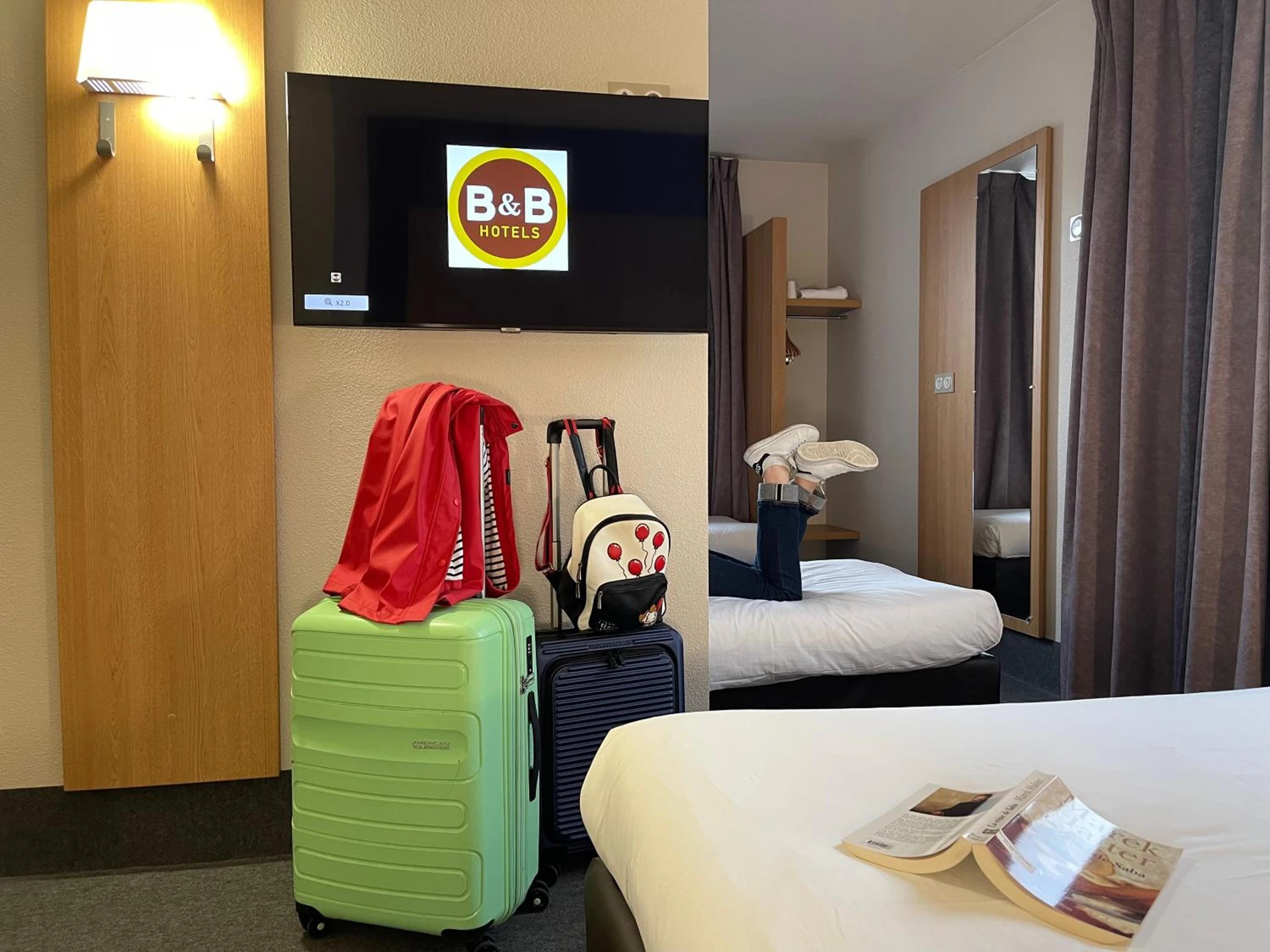 Chambre disponible pour un séminaire d'entreprise à B&B HOTEL Metz Est Technopole Pôle Santé - Bordeaux