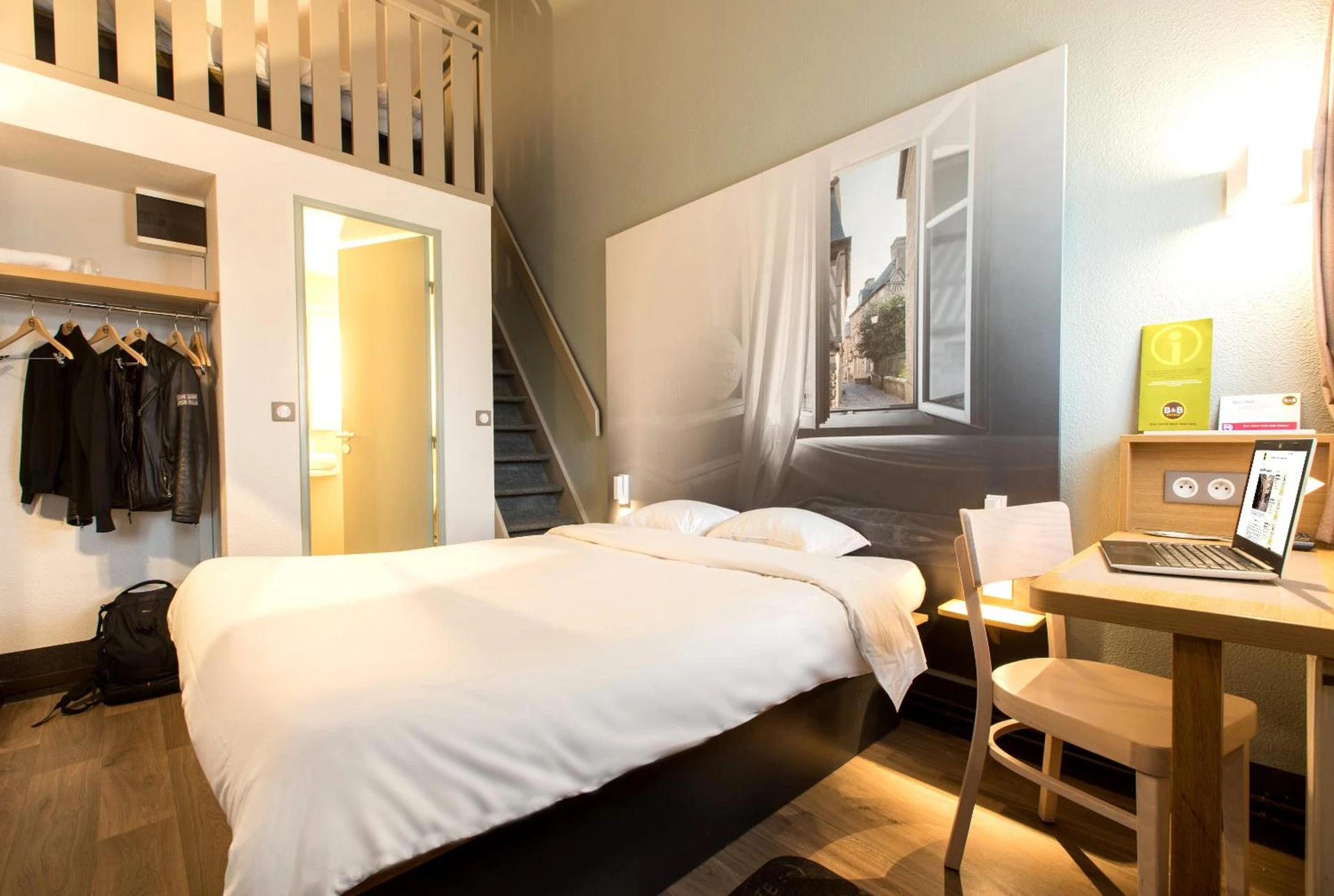 Chambre disponible pour un séminaire d'entreprise à B&B HOTEL Rennes Nord St Grégoire - Saint-Grégoire