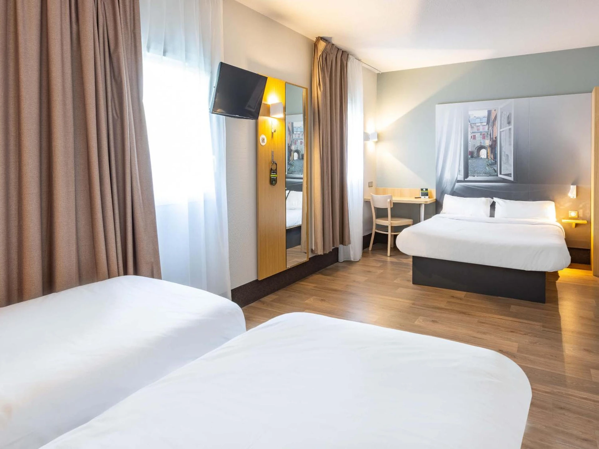 Magnifique chambre pour un séminaire d'entreprise à B&B HOTEL Rennes Ouest Villejean - Rennes