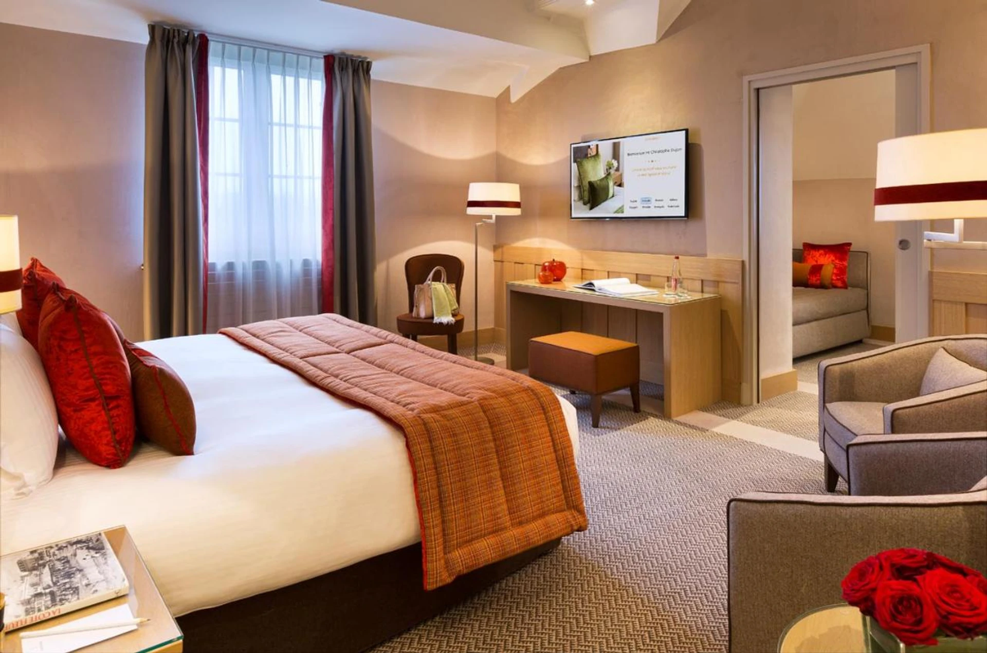 Magnifique chambre pour un séminaire d'entreprise à Hôtel Barrière L'Hôtel du Golf - Deauville