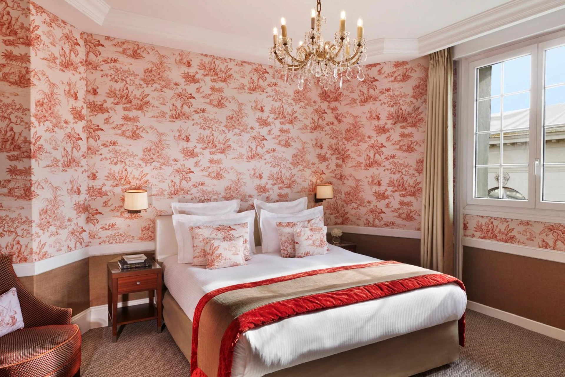 Magnifique chambre pour un séminaire d'entreprise à Hôtel Barrière Le Normandy - Deauville